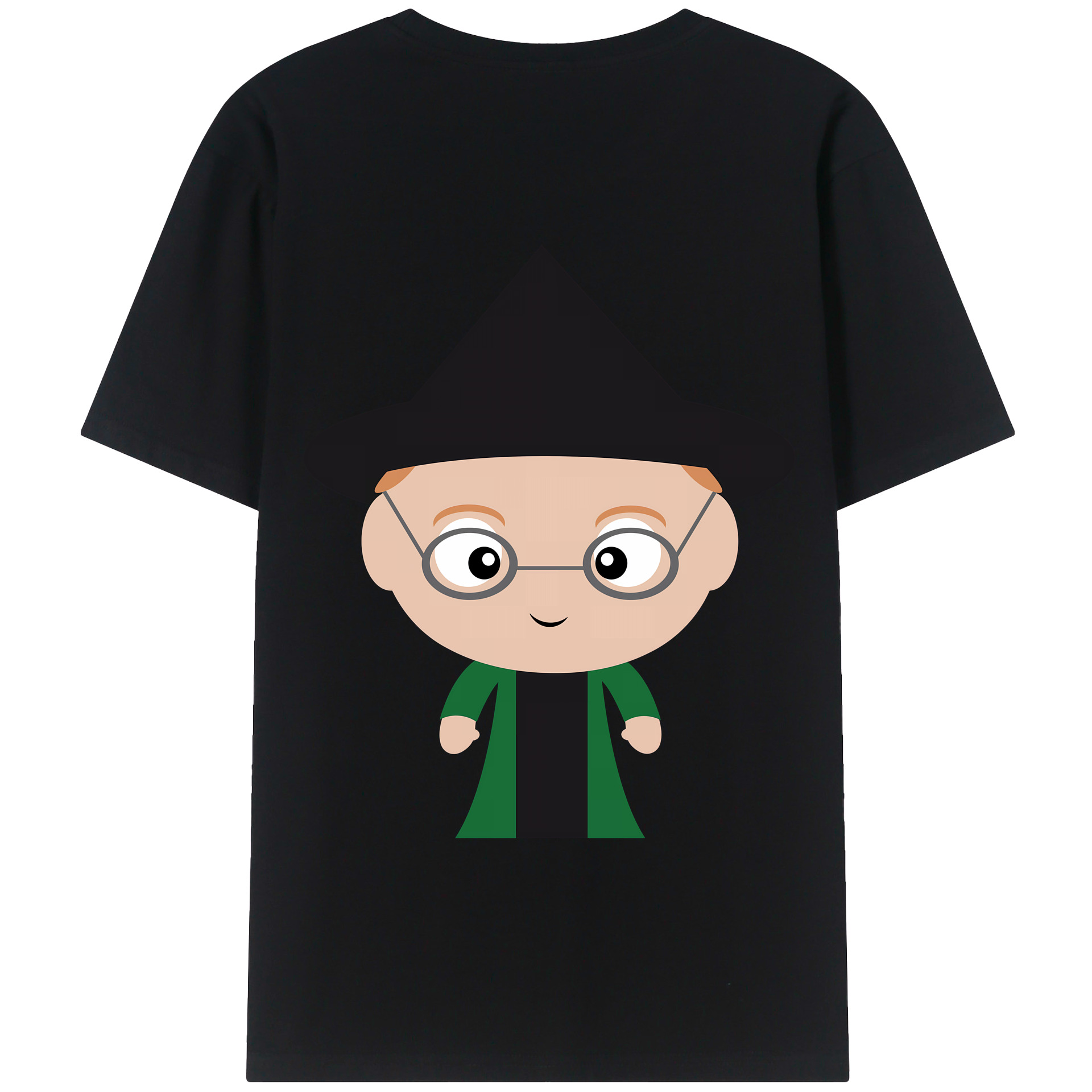 （画像用） Harry Potter ハリー・ポッターシリーズ 綿100％半袖Tシャツ（背面プリント）