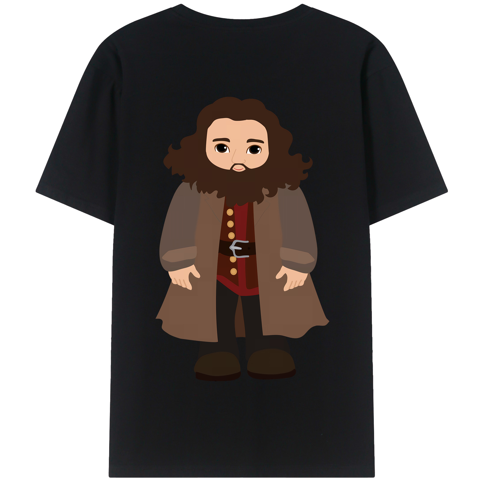 （画像用） Harry Potter ハリー・ポッターシリーズ 綿100％半袖Tシャツ（背面プリント）