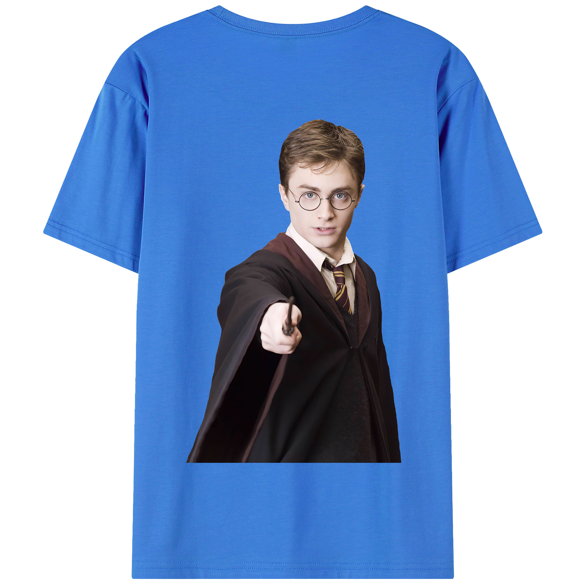 （画像用） Harry Potter ハリー・ポッターシリーズ 綿100％半袖Tシャツ（背面プリント）