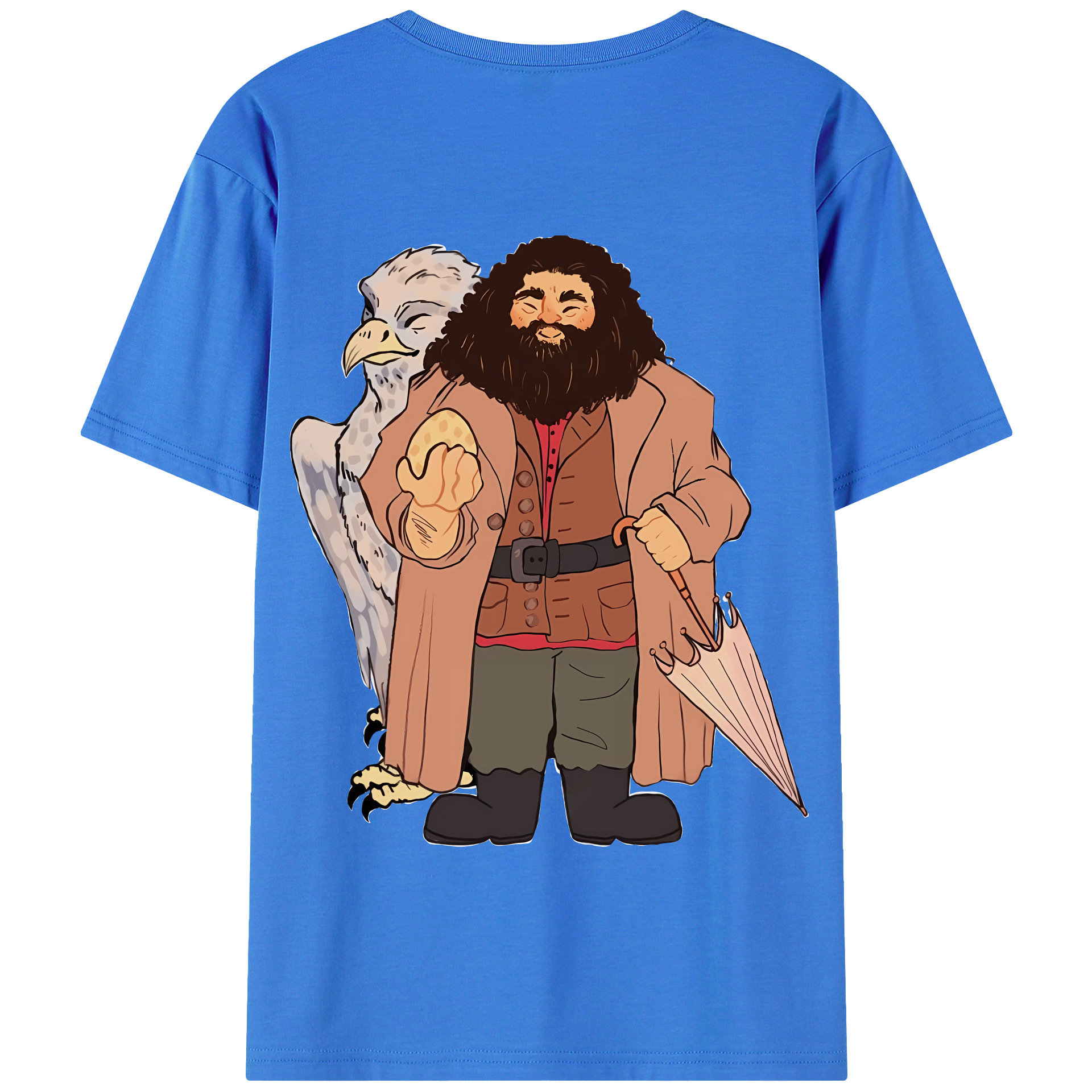 （画像用） Harry Potter ハリー・ポッターシリーズ 綿100％半袖Tシャツ（背面プリント）