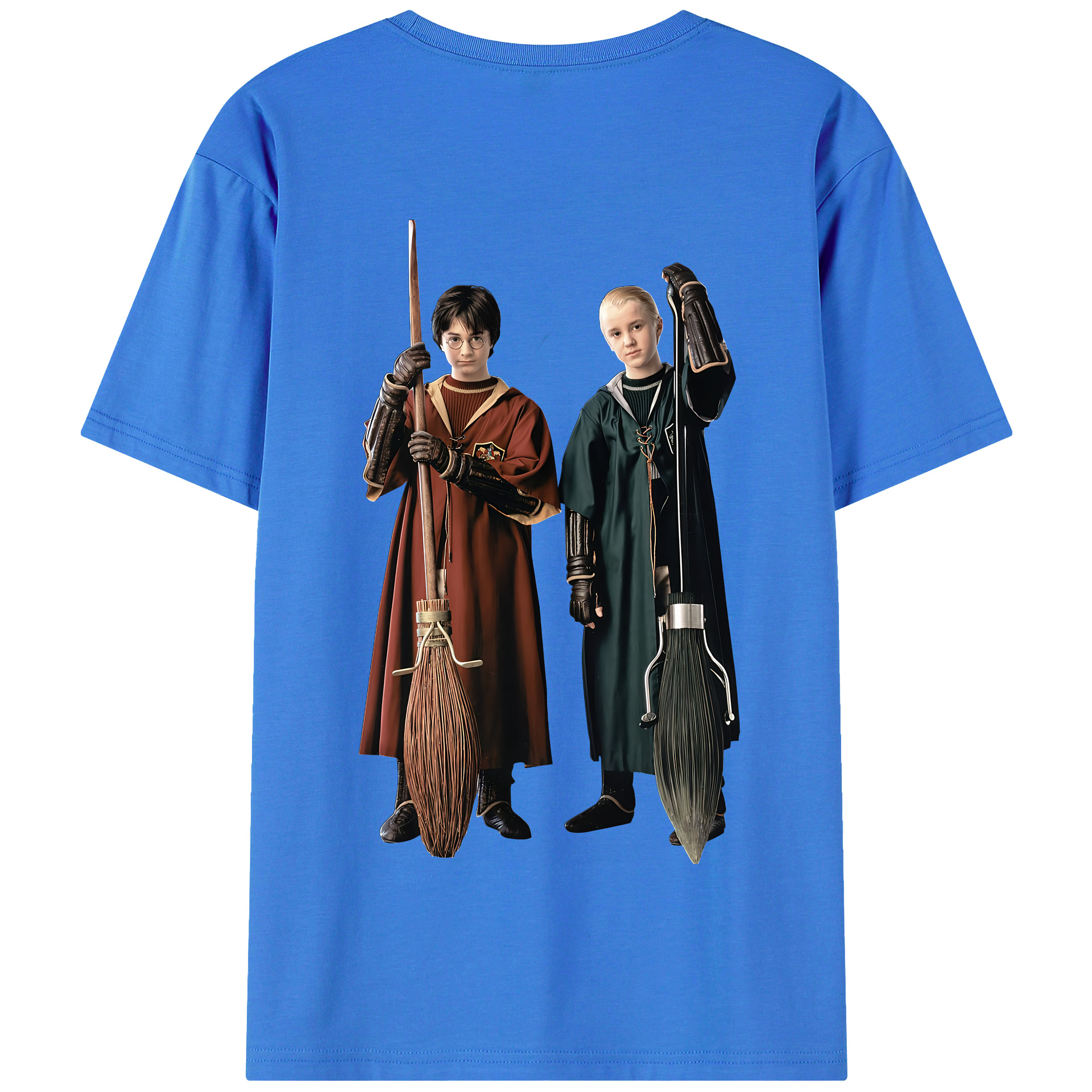 （画像用） Harry Potter ハリー・ポッターシリーズ 綿100％半袖Tシャツ（背面プリント）