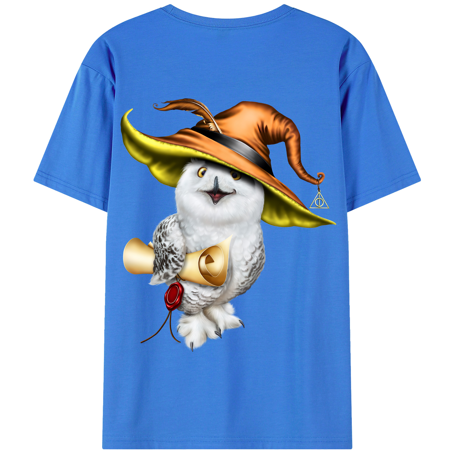 （画像用） Harry Potter ハリー・ポッターシリーズ 綿100％半袖Tシャツ（背面プリント）