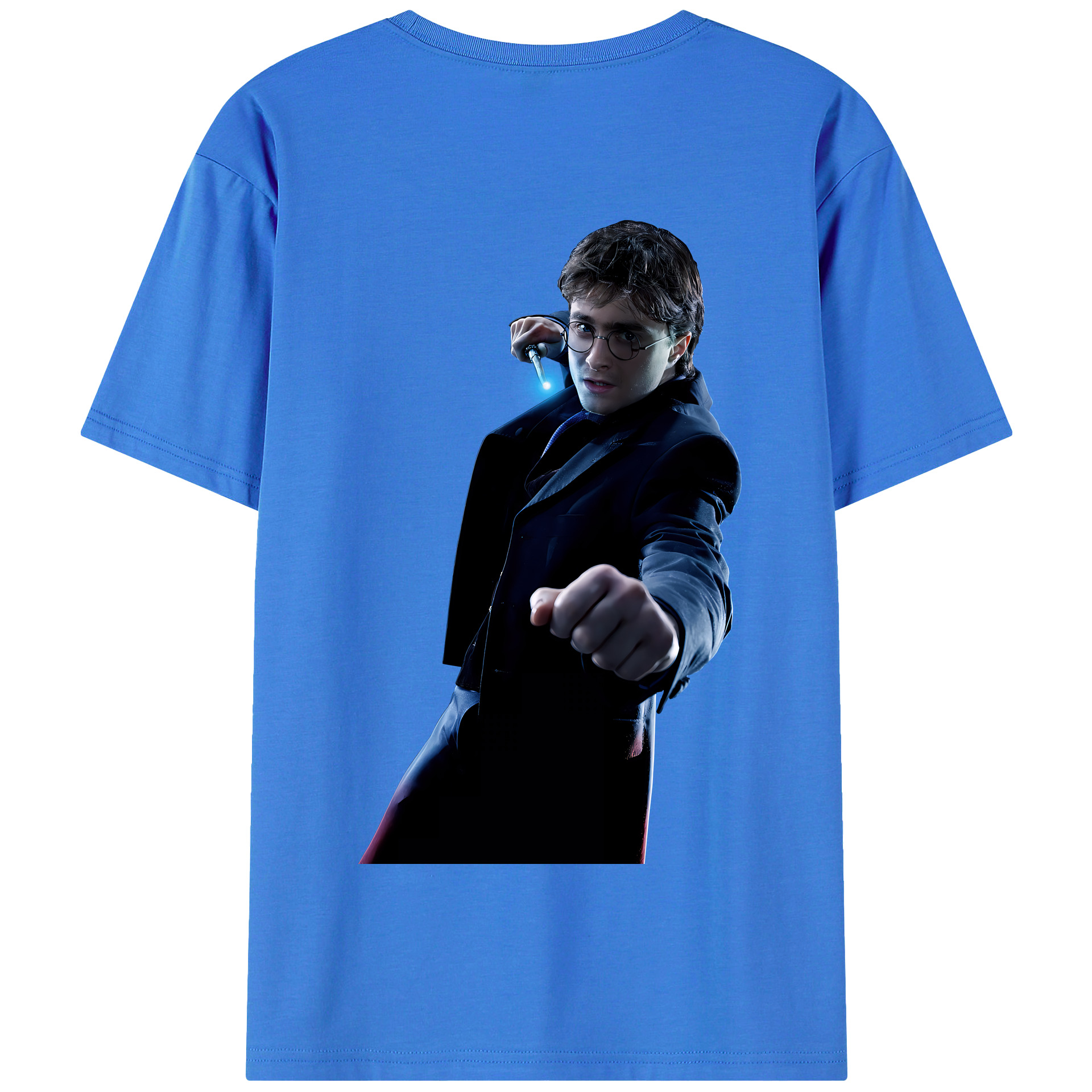 （画像用） Harry Potter ハリー・ポッターシリーズ 綿100％半袖Tシャツ（背面プリント）