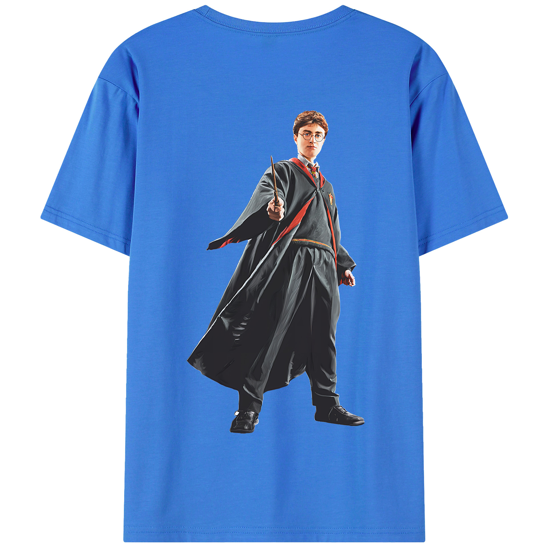 （画像用） Harry Potter ハリー・ポッターシリーズ 綿100％半袖Tシャツ（背面プリント）