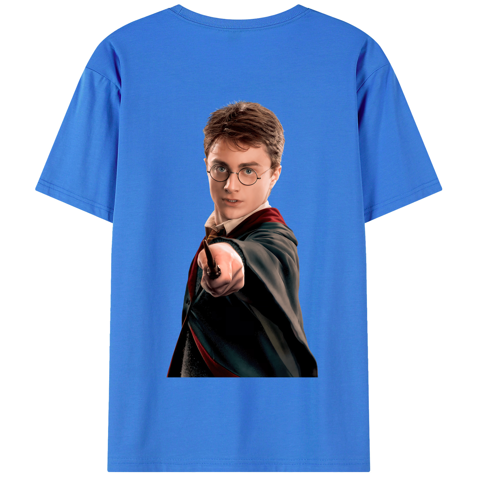 （画像用） Harry Potter ハリー・ポッターシリーズ 綿100％半袖Tシャツ（背面プリント）