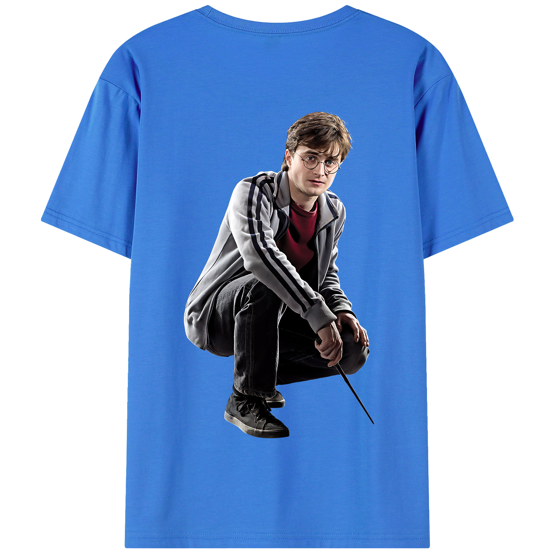 （画像用） Harry Potter ハリー・ポッターシリーズ 綿100％半袖Tシャツ（背面プリント）