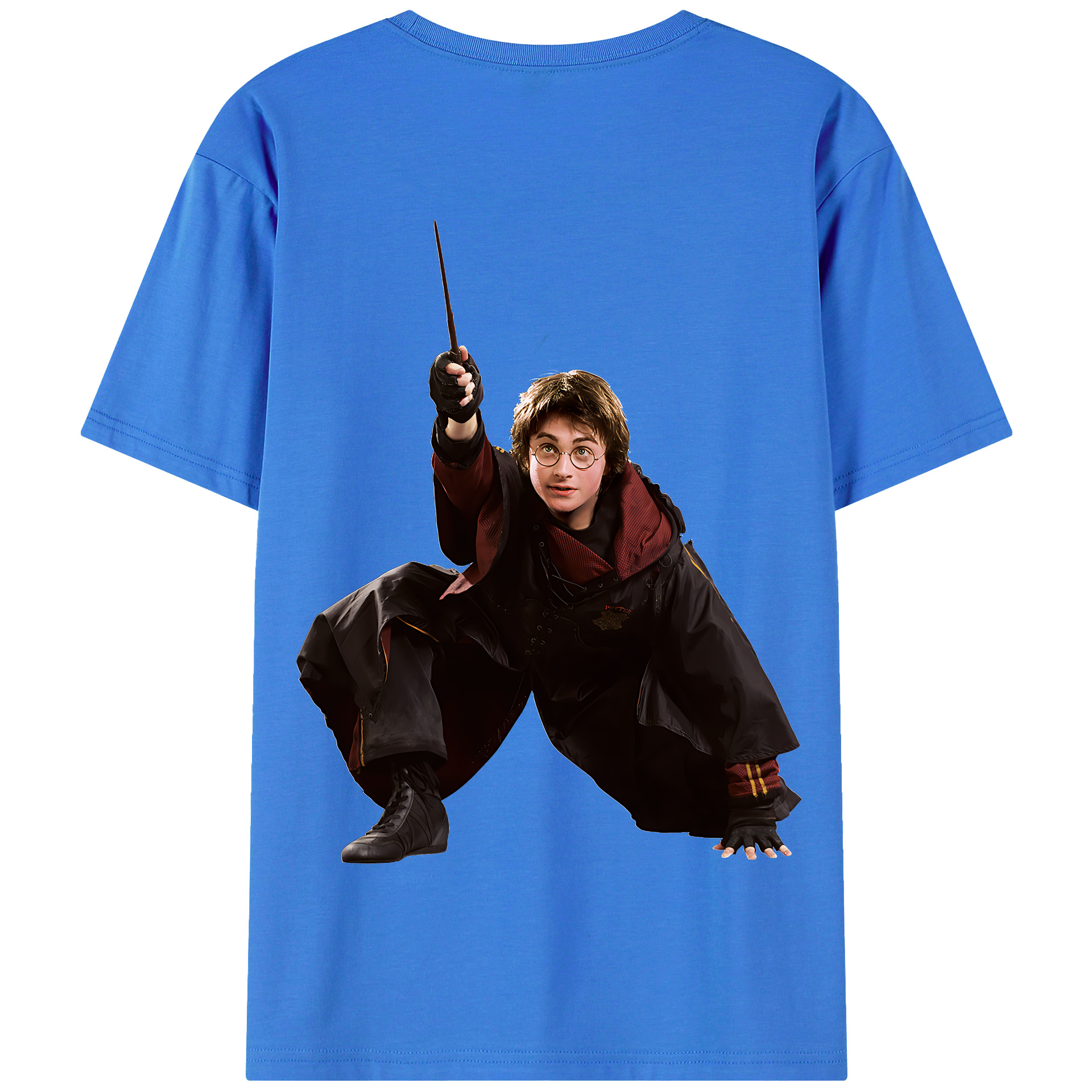 （画像用） Harry Potter ハリー・ポッターシリーズ 綿100％半袖Tシャツ（背面プリント）