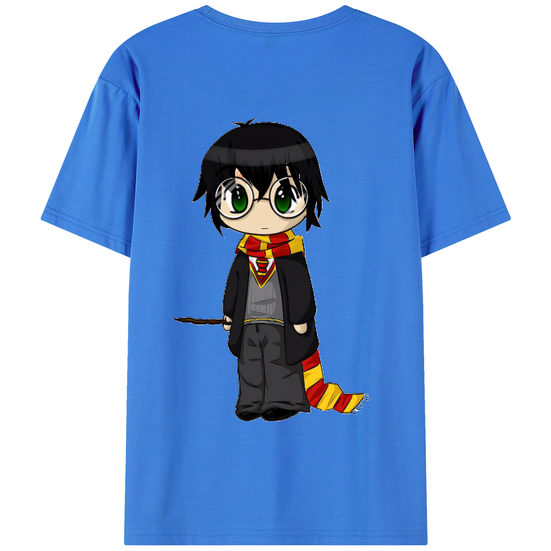 （画像用） Harry Potter ハリー・ポッターシリーズ 綿100％半袖Tシャツ（背面プリント）