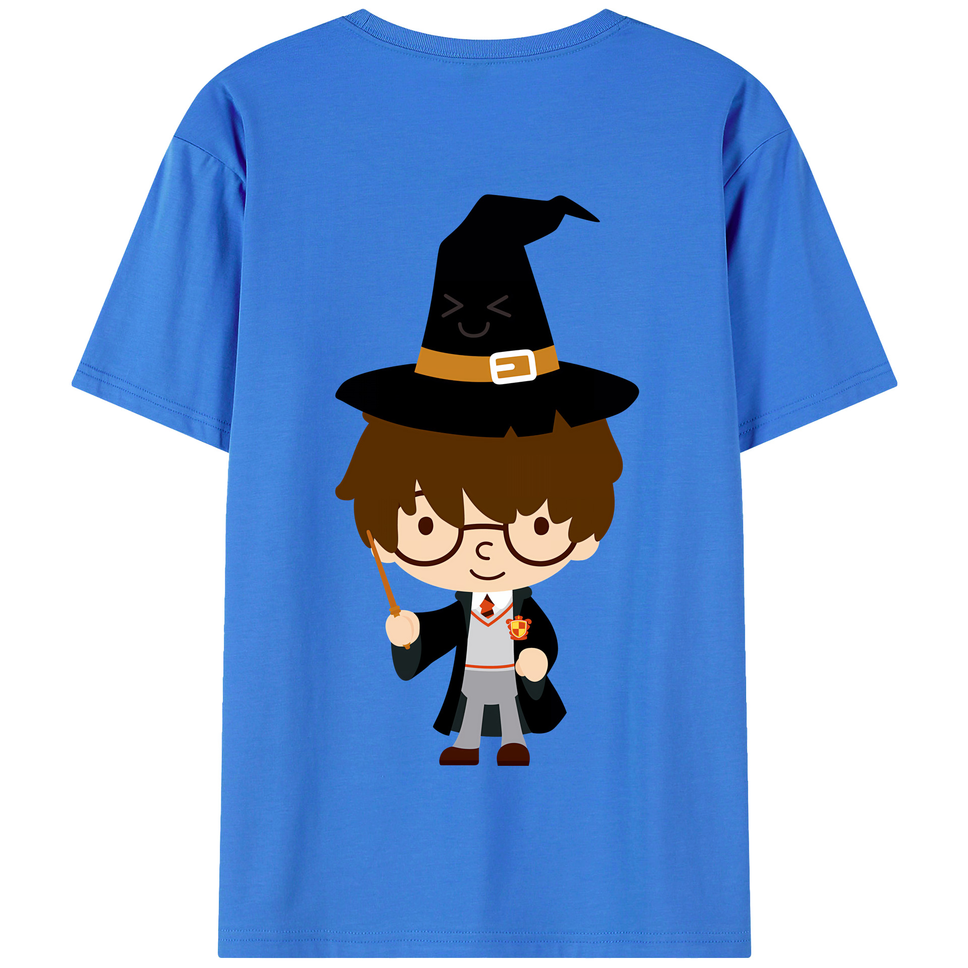 （画像用） Harry Potter ハリー・ポッターシリーズ 綿100％半袖Tシャツ（背面プリント）