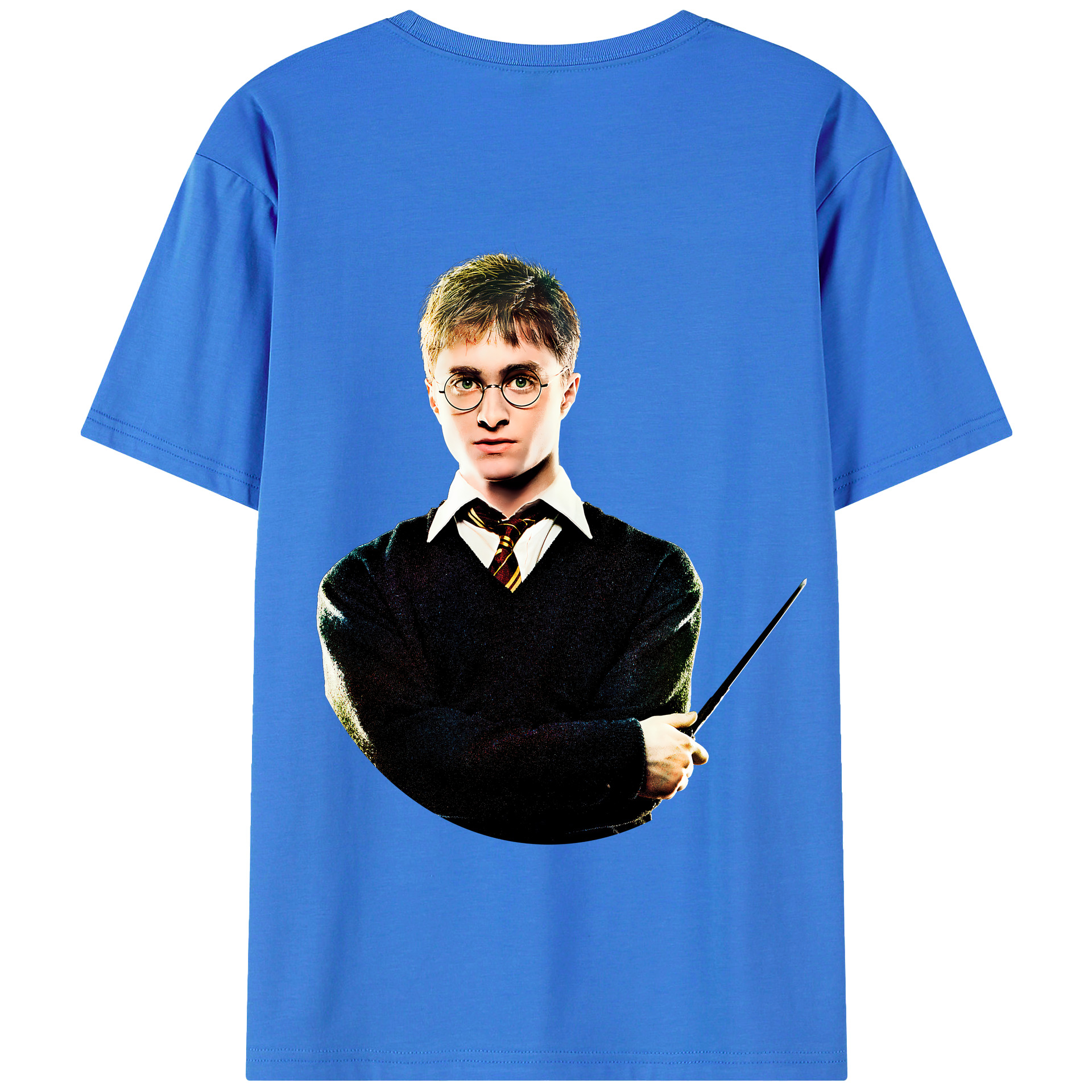 （画像用） Harry Potter ハリー・ポッターシリーズ 綿100％半袖Tシャツ（背面プリント）