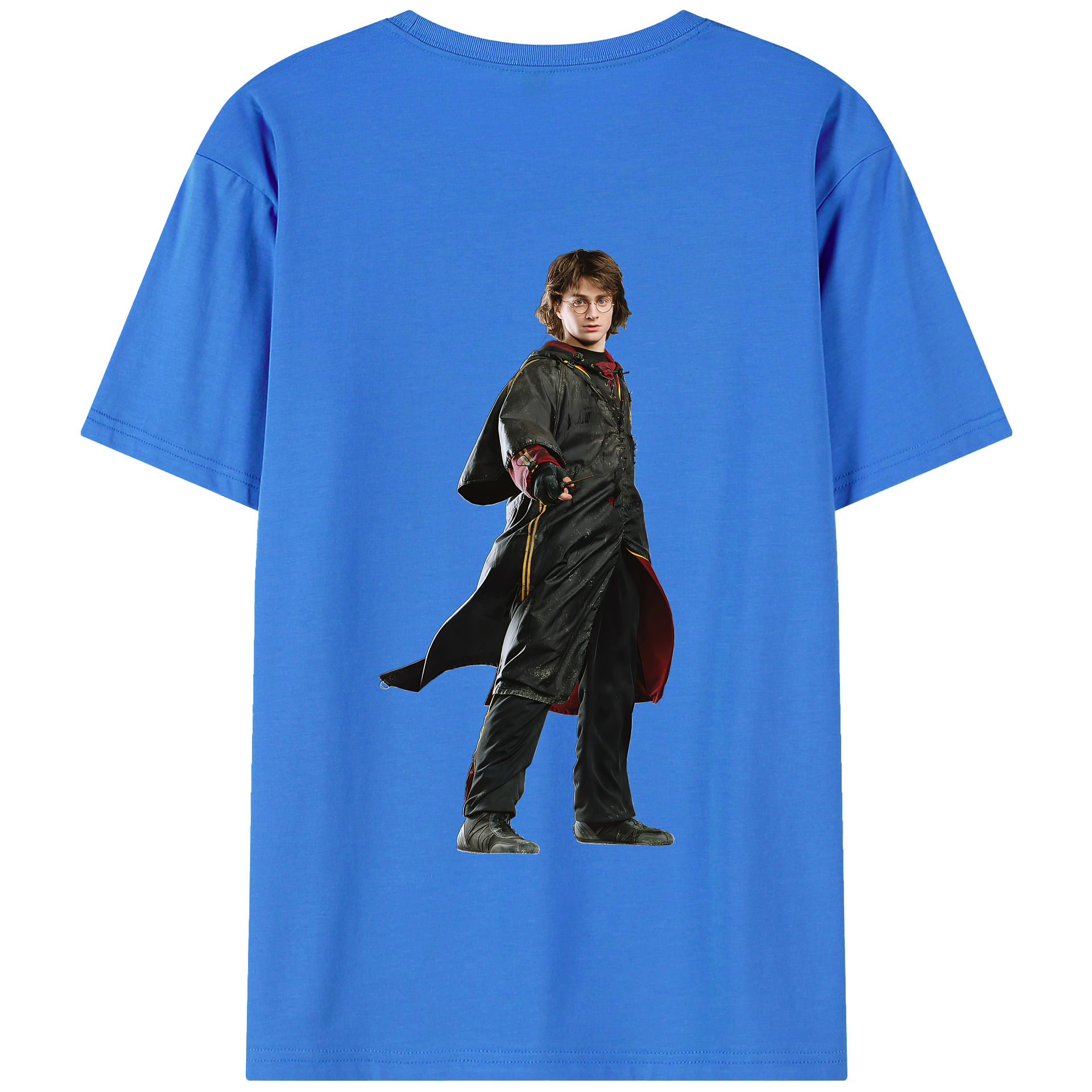 （画像用） Harry Potter ハリー・ポッターシリーズ 綿100％半袖Tシャツ（背面プリント）