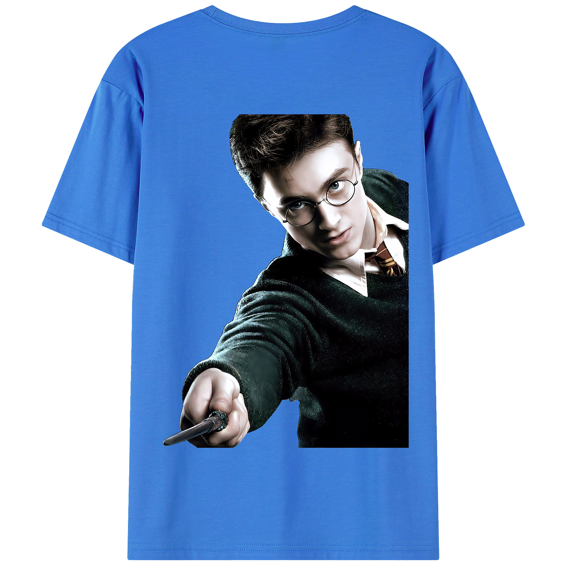 （画像用） Harry Potter ハリー・ポッターシリーズ 綿100％半袖Tシャツ（背面プリント）