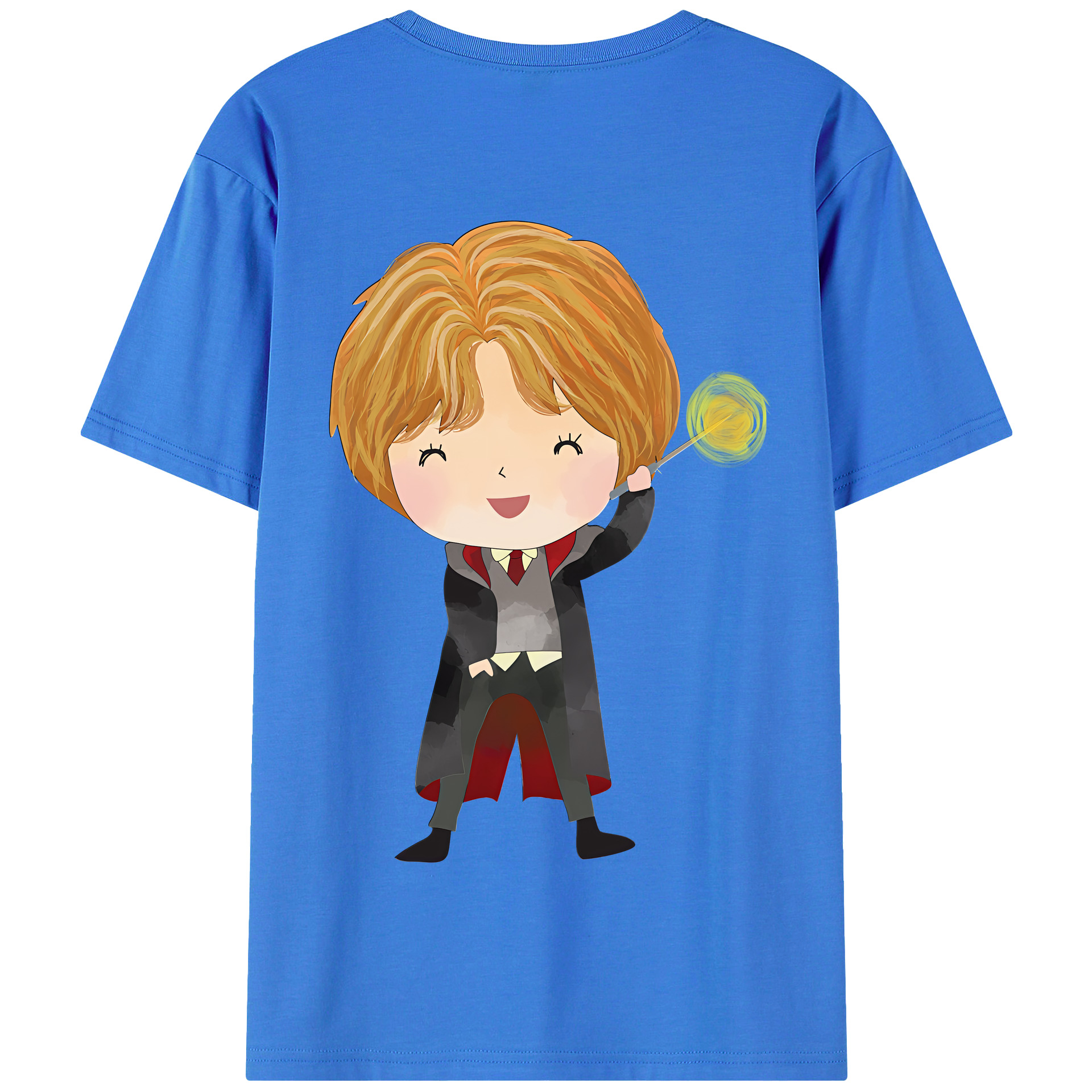 （画像用） Harry Potter ハリー・ポッターシリーズ 綿100％半袖Tシャツ（背面プリント）