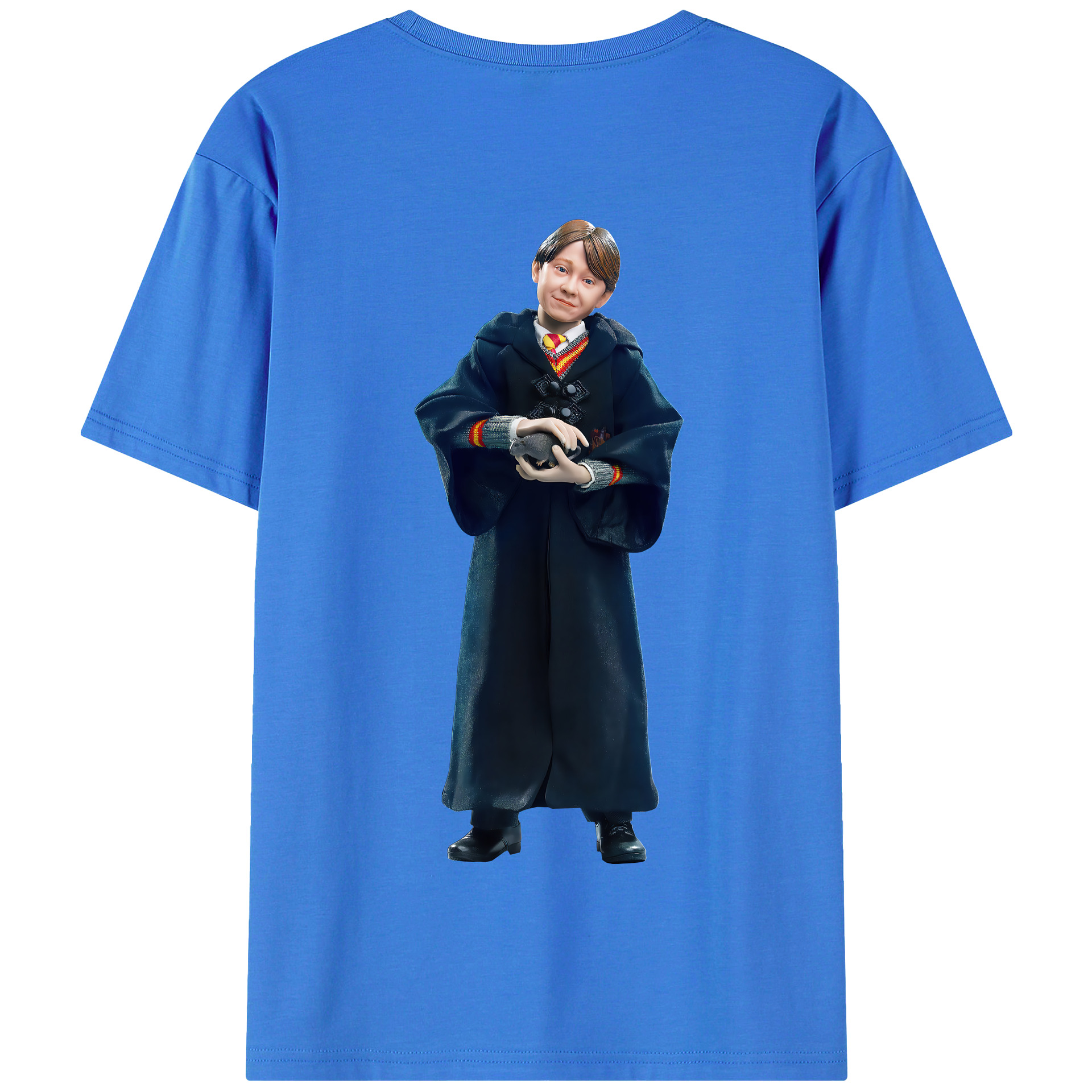（画像用） Harry Potter ハリー・ポッターシリーズ 綿100％半袖Tシャツ（背面プリント）