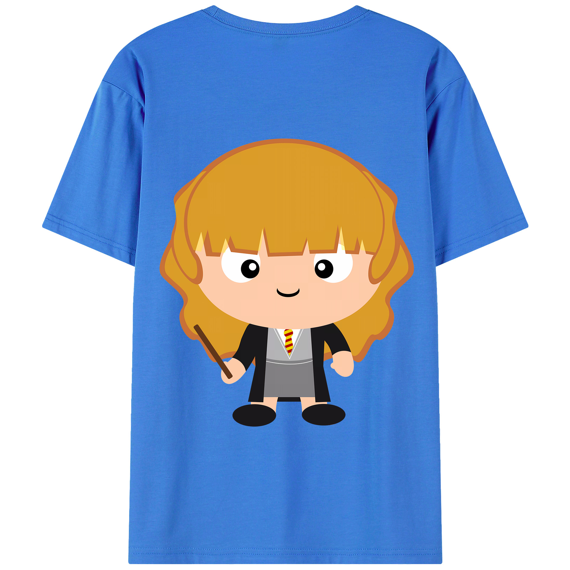 （画像用） Harry Potter ハリー・ポッターシリーズ 綿100％半袖Tシャツ（背面プリント）