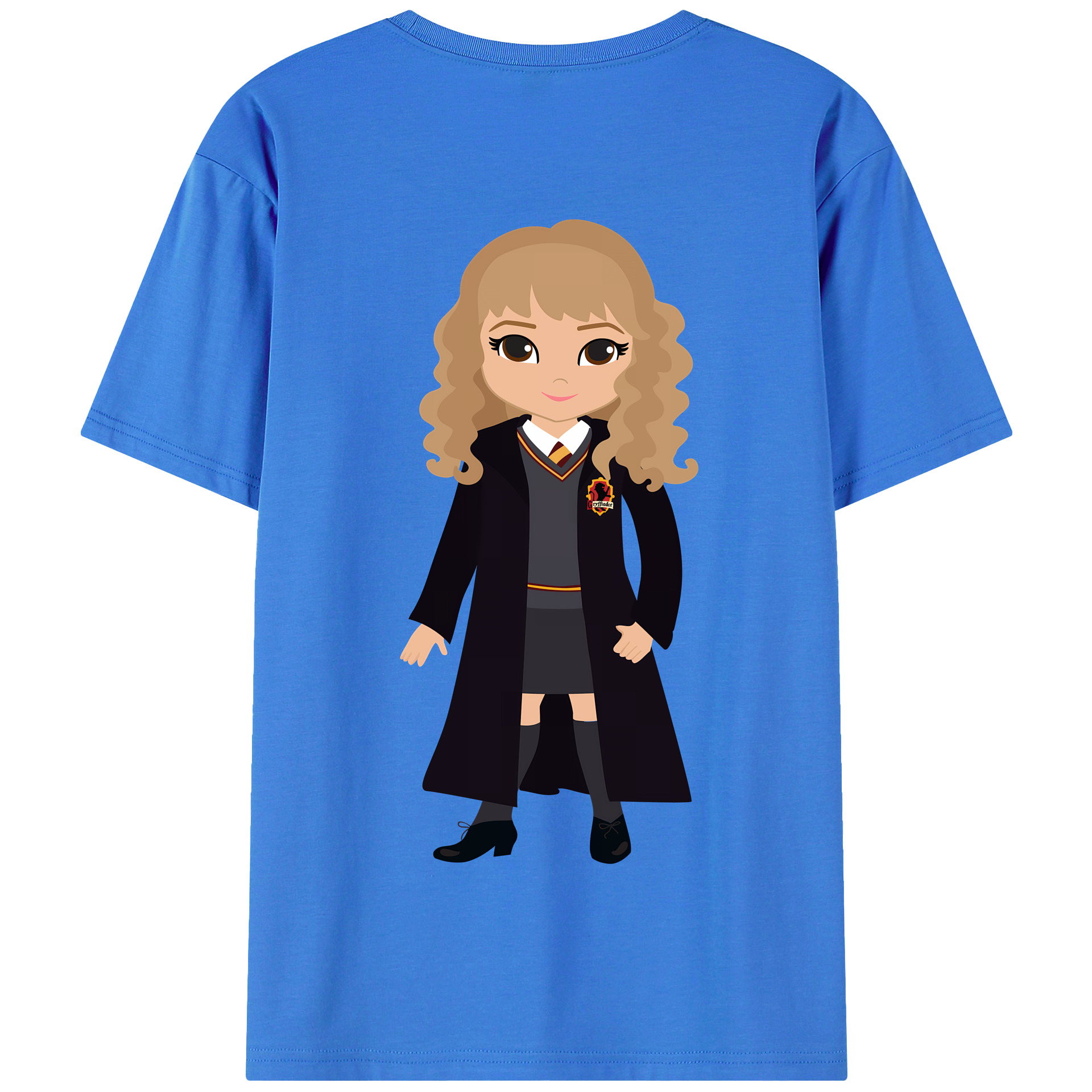 （画像用） Harry Potter ハリー・ポッターシリーズ 綿100％半袖Tシャツ（背面プリント）