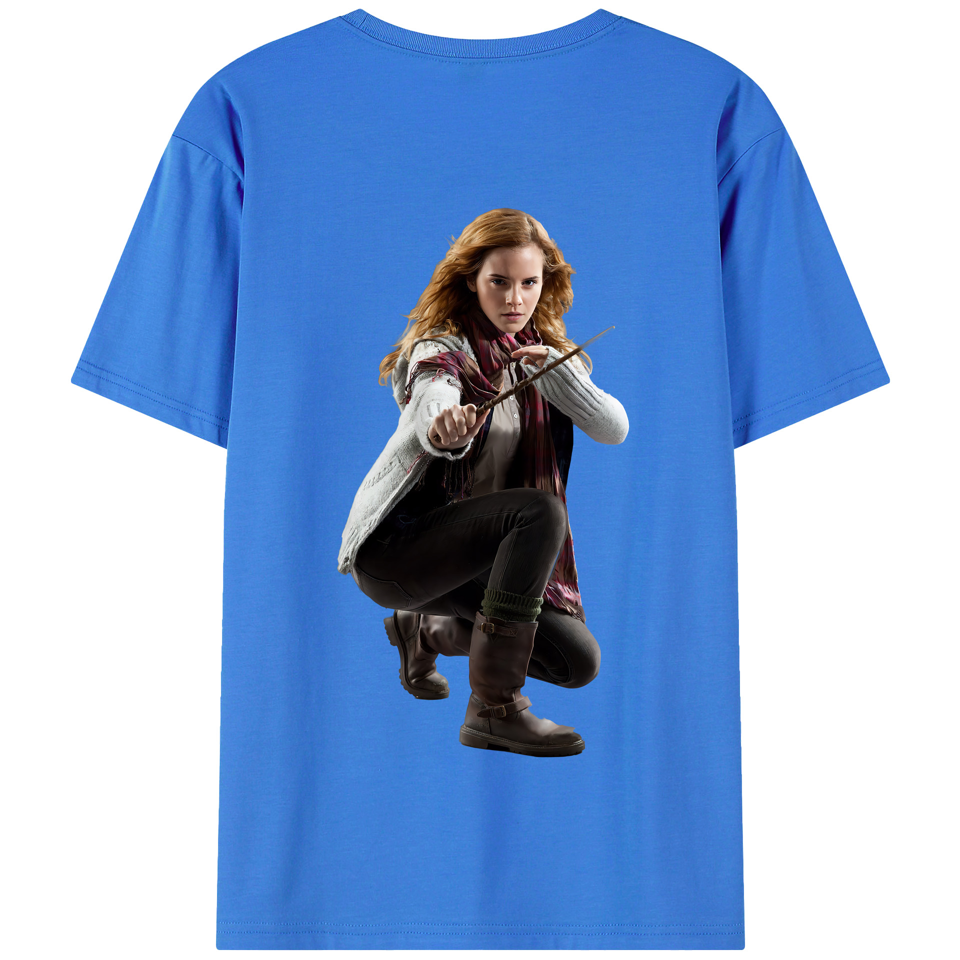 （画像用） Harry Potter ハリー・ポッターシリーズ 綿100％半袖Tシャツ（背面プリント）