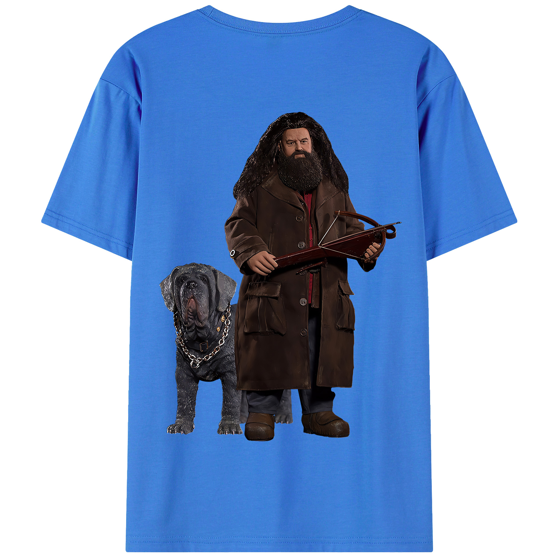 （画像用） Harry Potter ハリー・ポッターシリーズ 綿100％半袖Tシャツ（背面プリント）