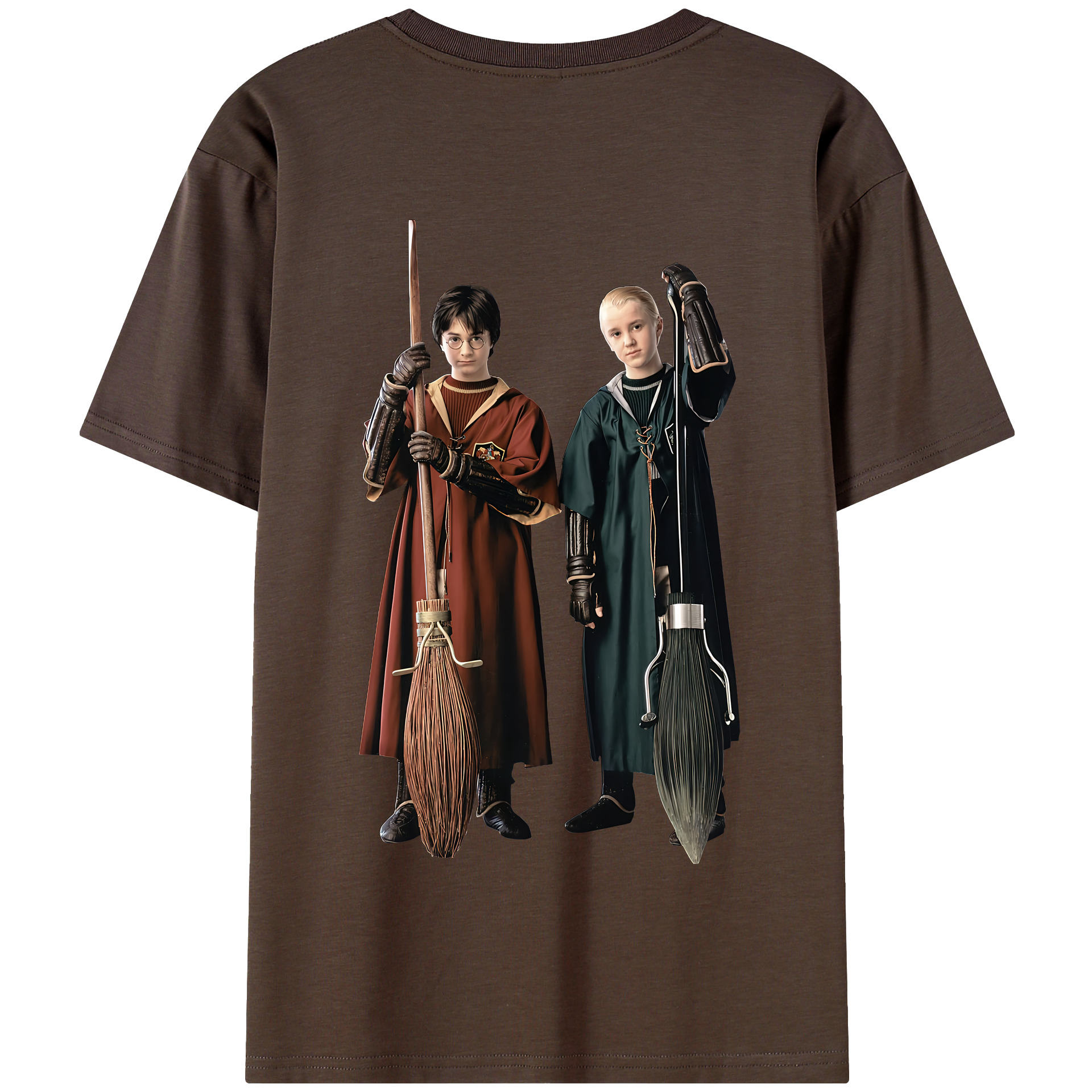 （画像用） Harry Potter ハリー・ポッターシリーズ 綿100％半袖Tシャツ（背面プリント）