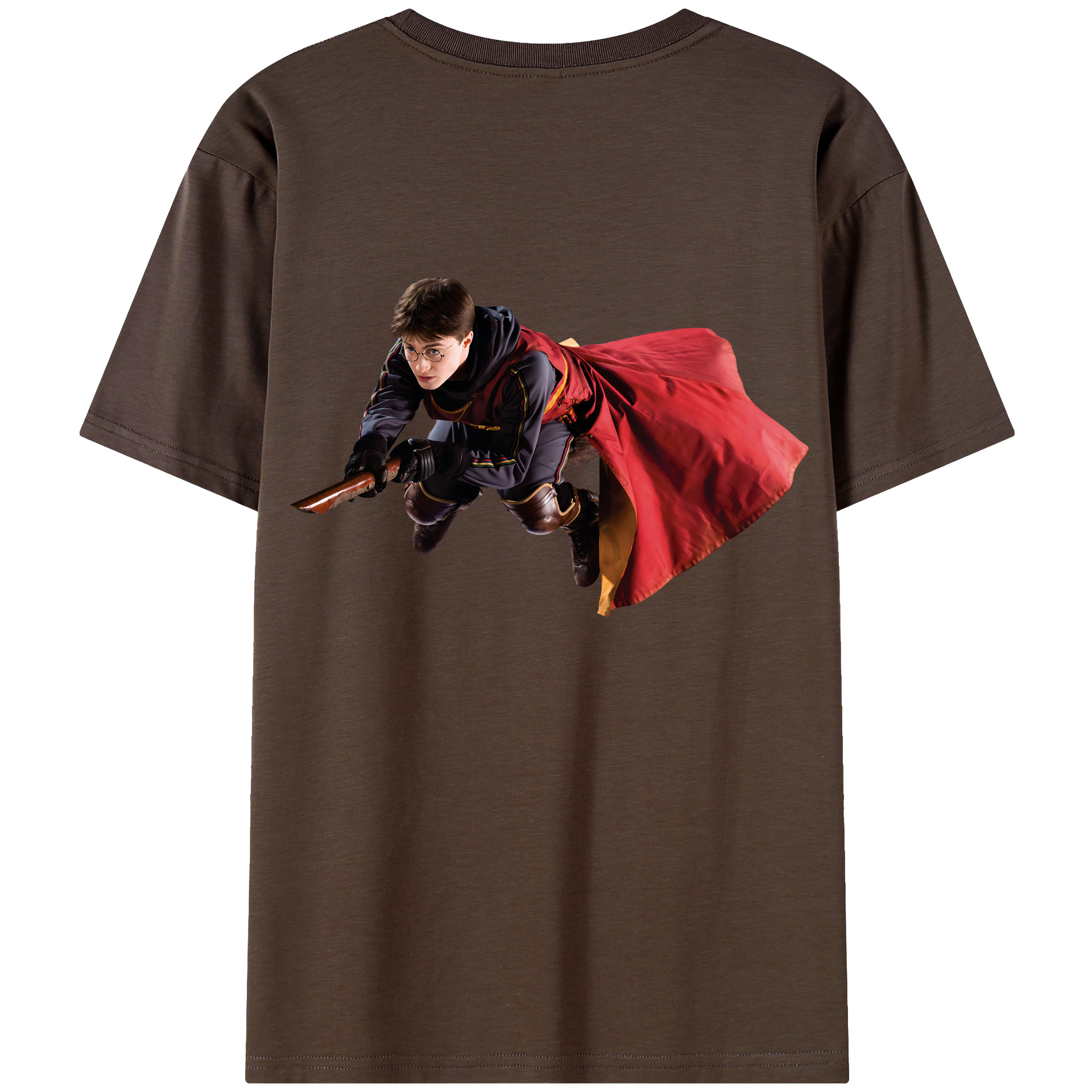 （画像用） Harry Potter ハリー・ポッターシリーズ 綿100％半袖Tシャツ（背面プリント）