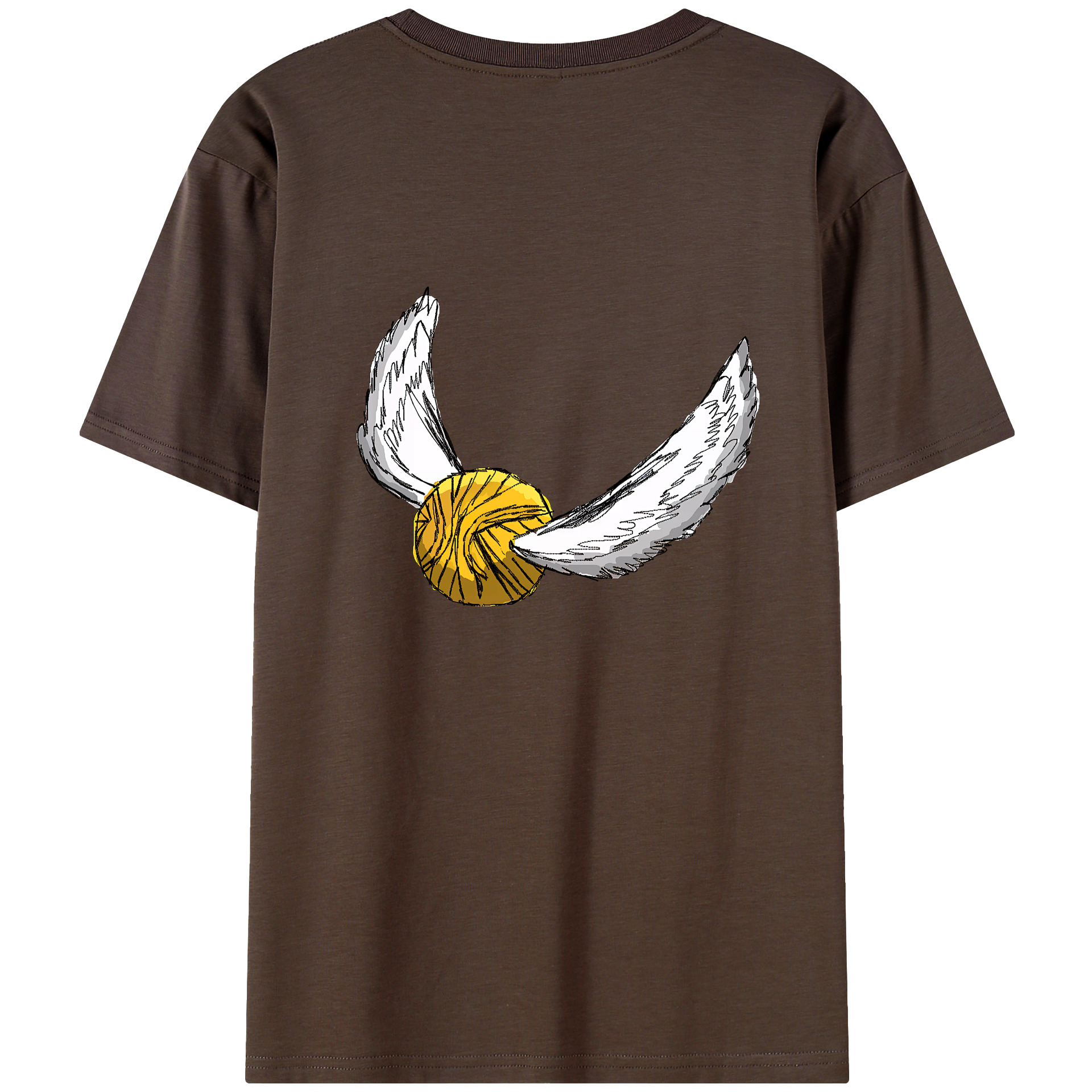 （画像用） Harry Potter ハリー・ポッターシリーズ 綿100％半袖Tシャツ（背面プリント）