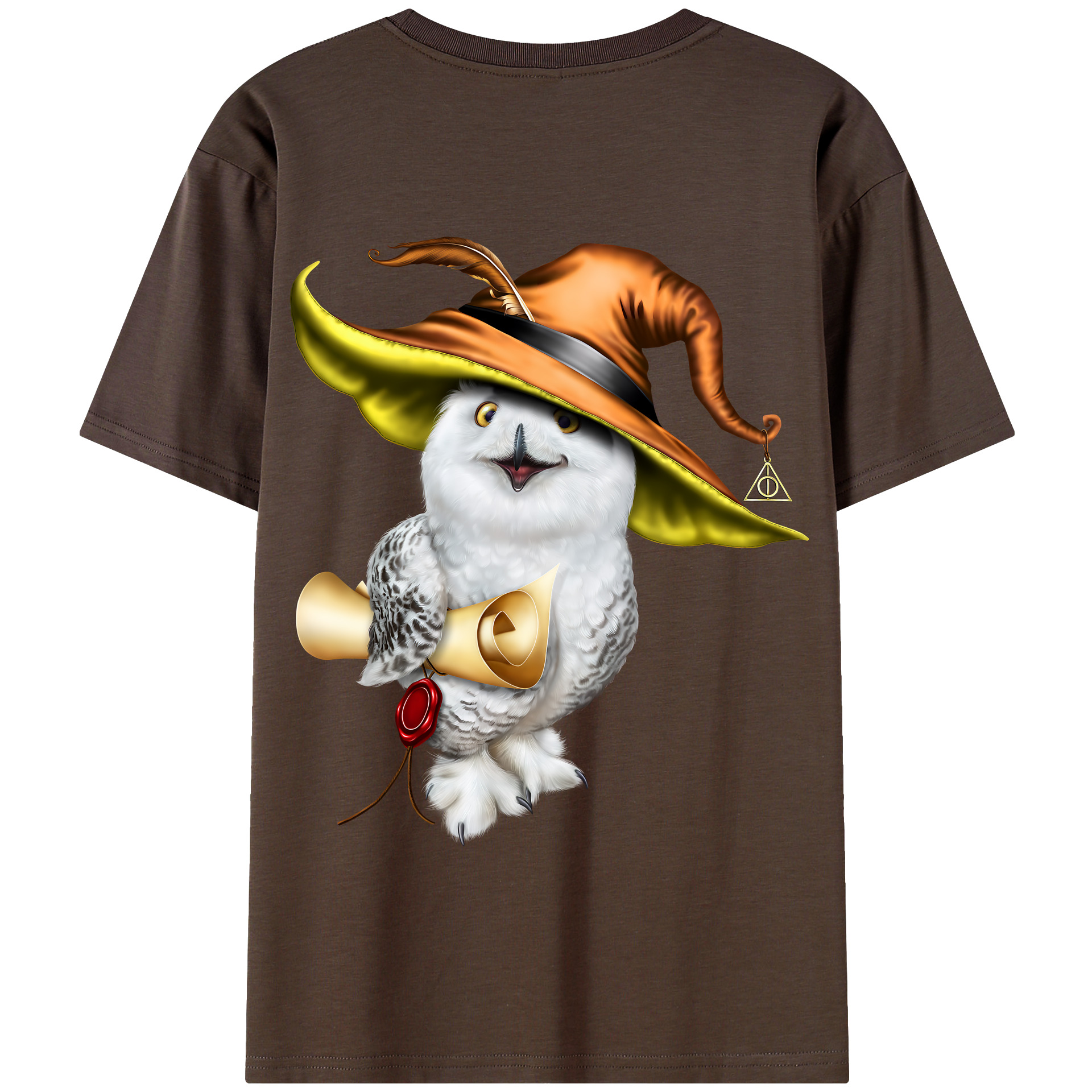 （画像用） Harry Potter ハリー・ポッターシリーズ 綿100％半袖Tシャツ（背面プリント）