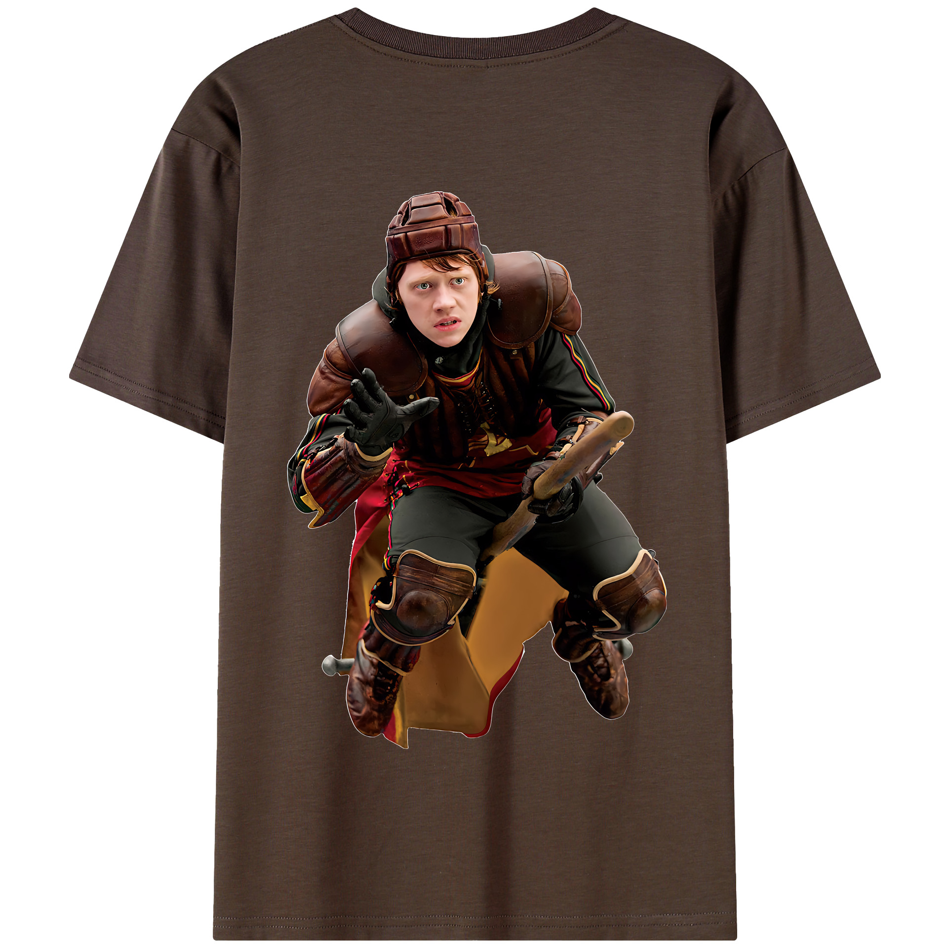 （画像用） Harry Potter ハリー・ポッターシリーズ 綿100％半袖Tシャツ（背面プリント）