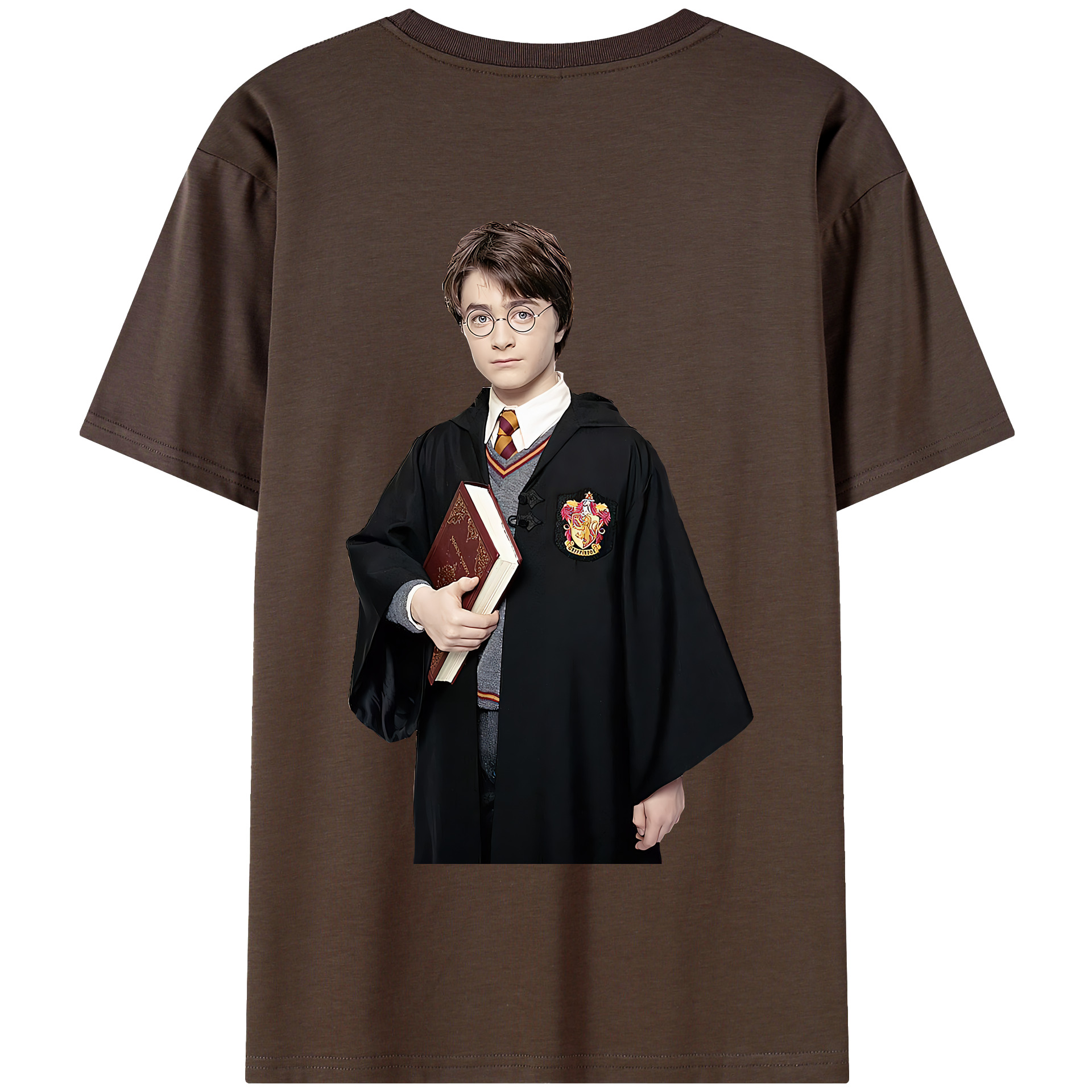 （画像用） Harry Potter ハリー・ポッターシリーズ 綿100％半袖Tシャツ（背面プリント）