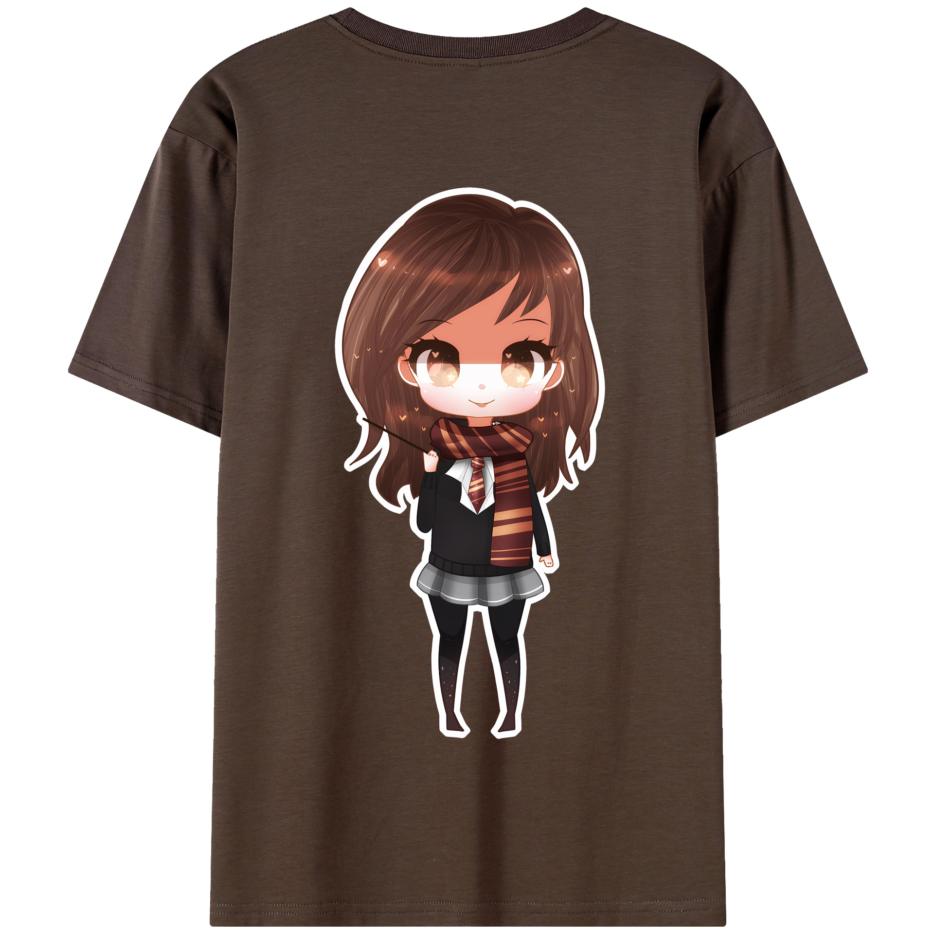 （画像用） Harry Potter ハリー・ポッターシリーズ 綿100％半袖Tシャツ（背面プリント）