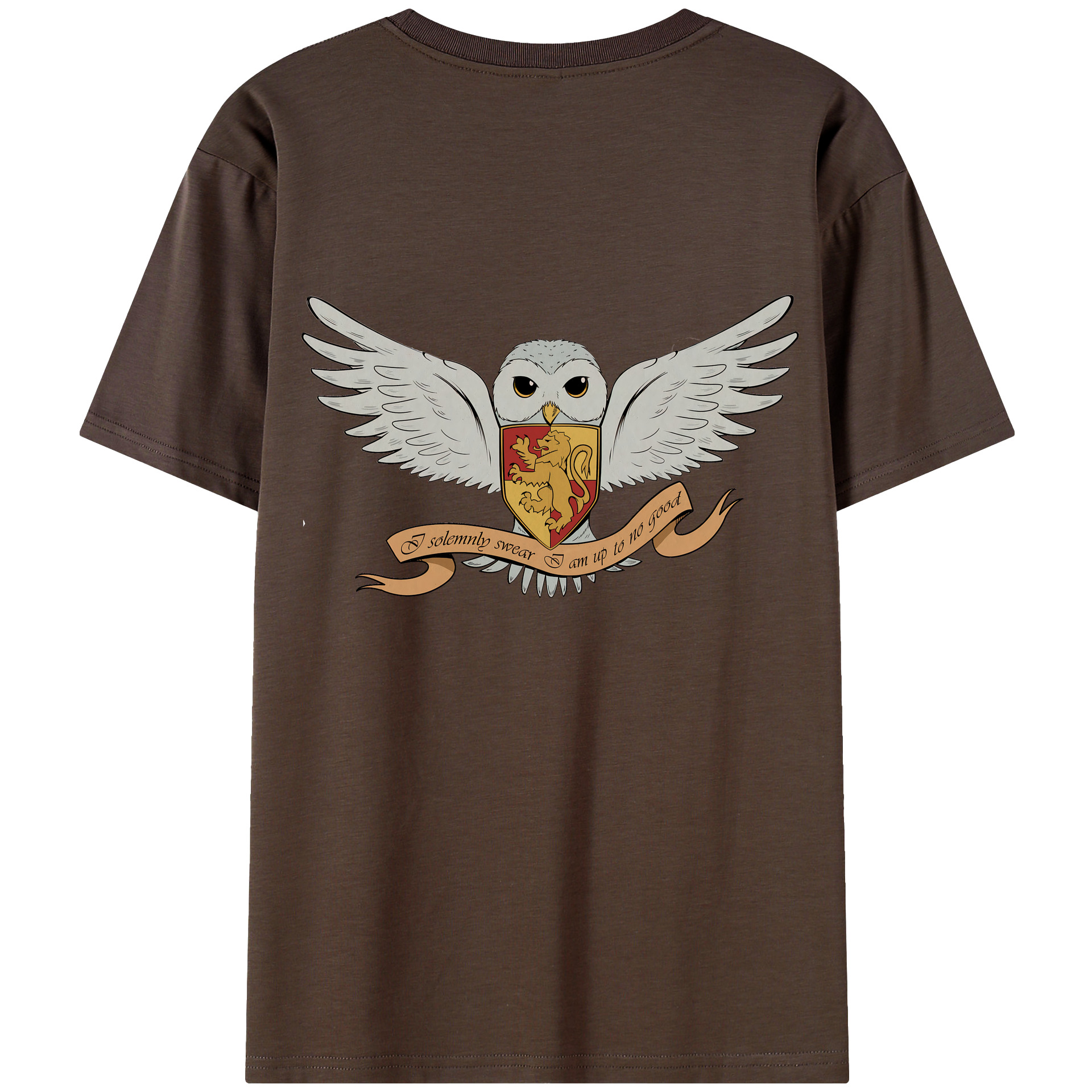 （画像用） Harry Potter ハリー・ポッターシリーズ 綿100％半袖Tシャツ（背面プリント）