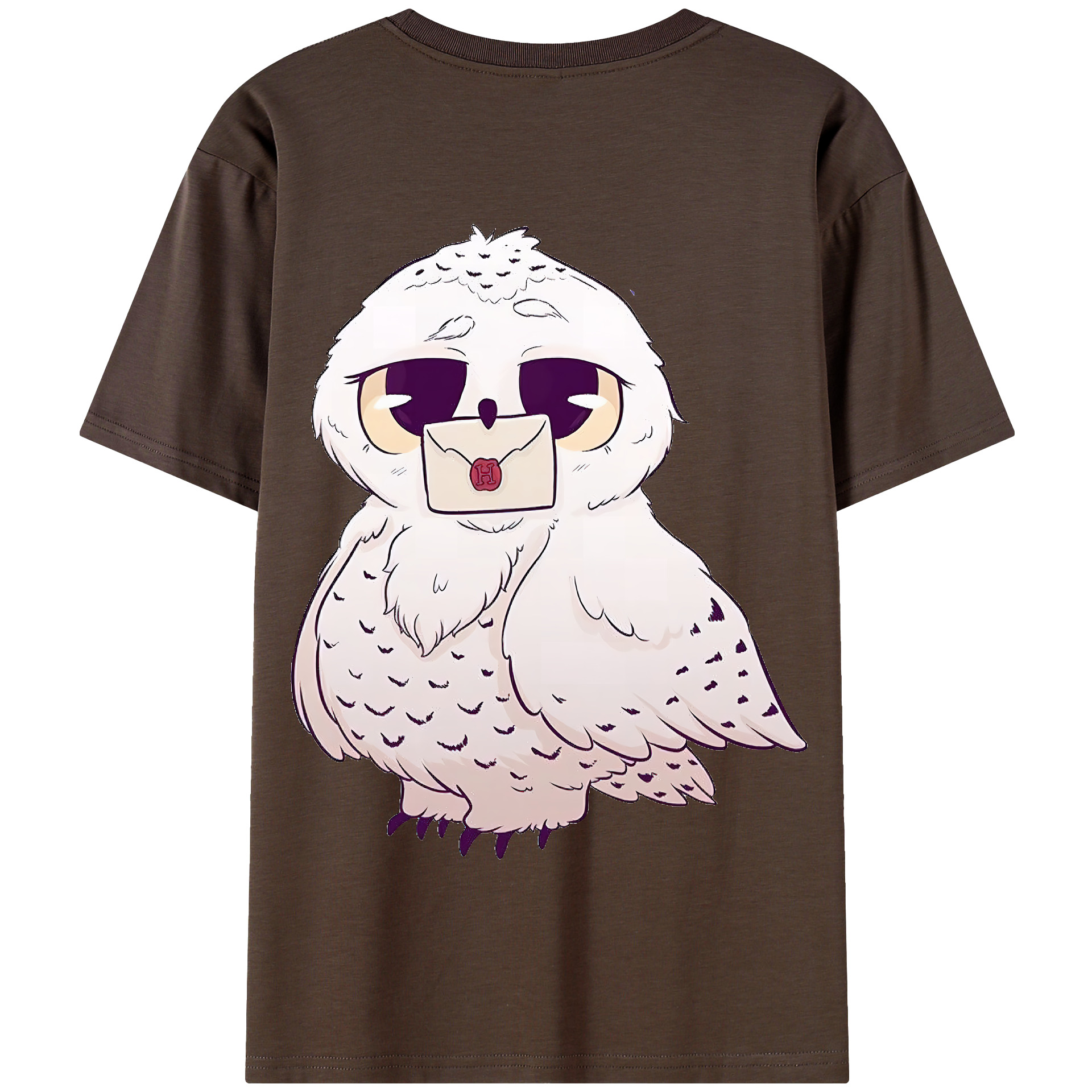 （画像用） Harry Potter ハリー・ポッターシリーズ 綿100％半袖Tシャツ（背面プリント）