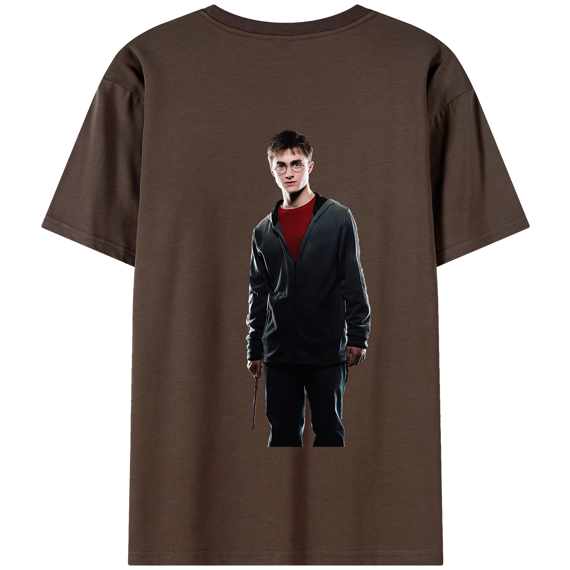 （画像用） Harry Potter ハリー・ポッターシリーズ 綿100％半袖Tシャツ（背面プリント）