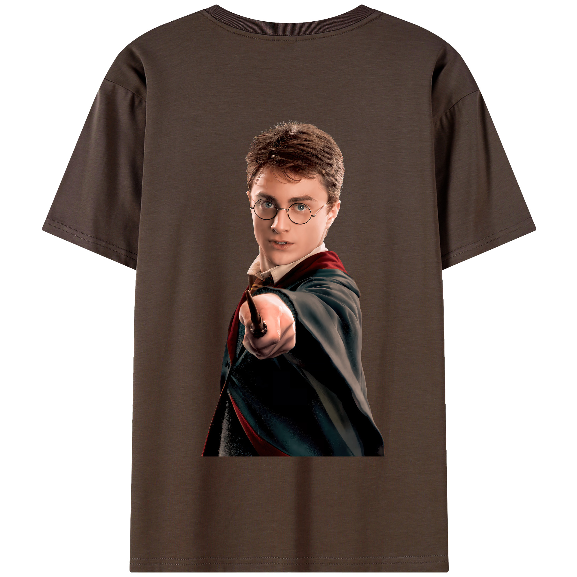 （画像用） Harry Potter ハリー・ポッターシリーズ 綿100％半袖Tシャツ（背面プリント）