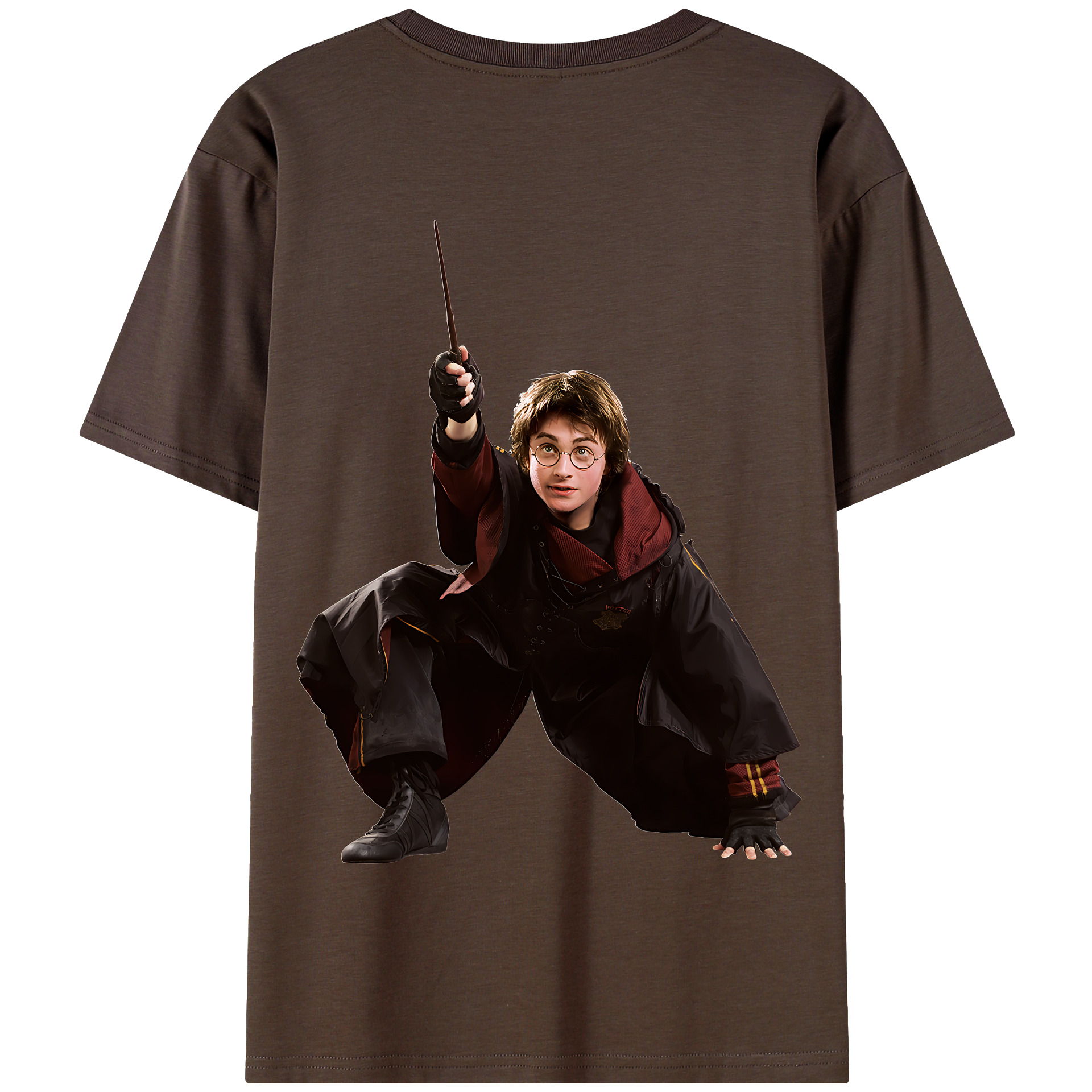（画像用） Harry Potter ハリー・ポッターシリーズ 綿100％半袖Tシャツ（背面プリント）