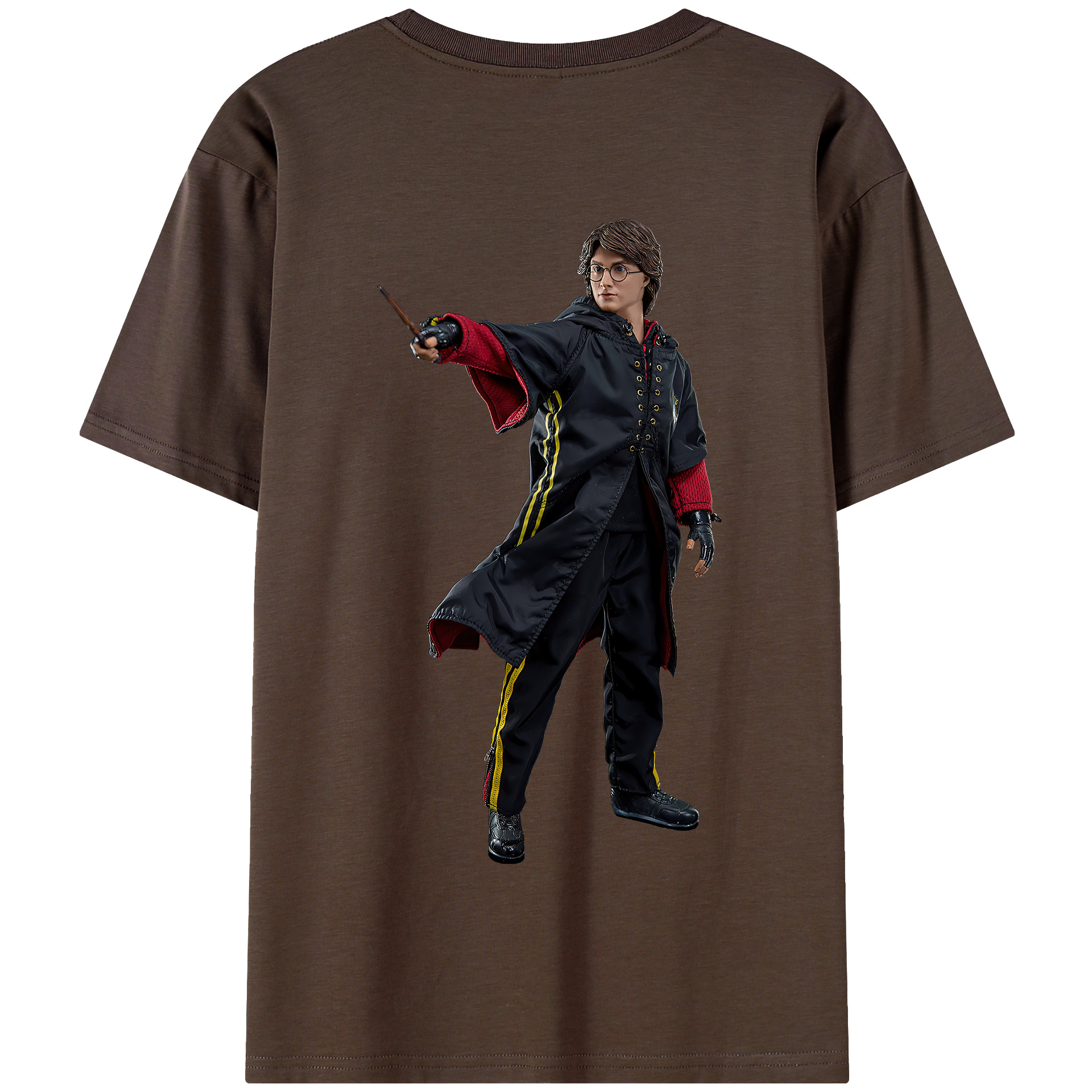（画像用） Harry Potter ハリー・ポッターシリーズ 綿100％半袖Tシャツ（背面プリント）