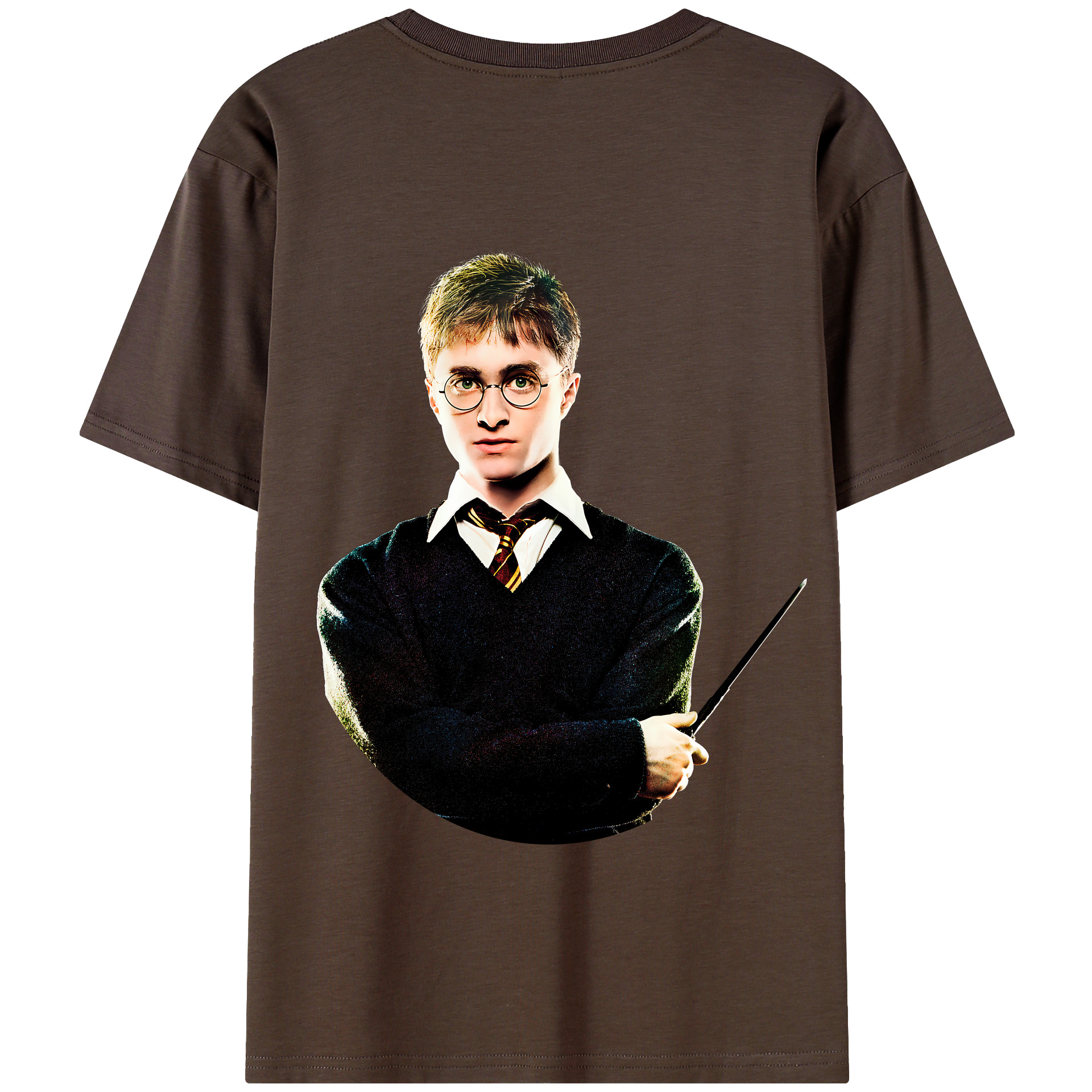 （画像用） Harry Potter ハリー・ポッターシリーズ 綿100％半袖Tシャツ（背面プリント）