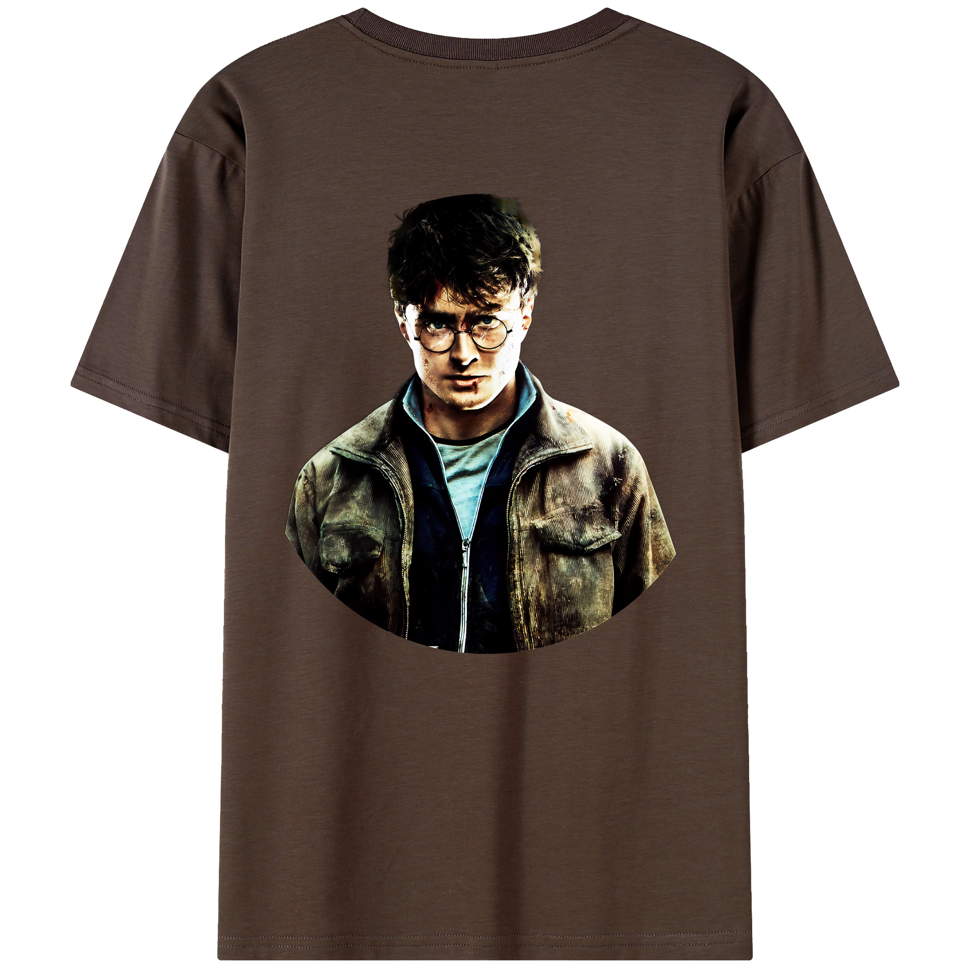 （画像用） Harry Potter ハリー・ポッターシリーズ 綿100％半袖Tシャツ（背面プリント）
