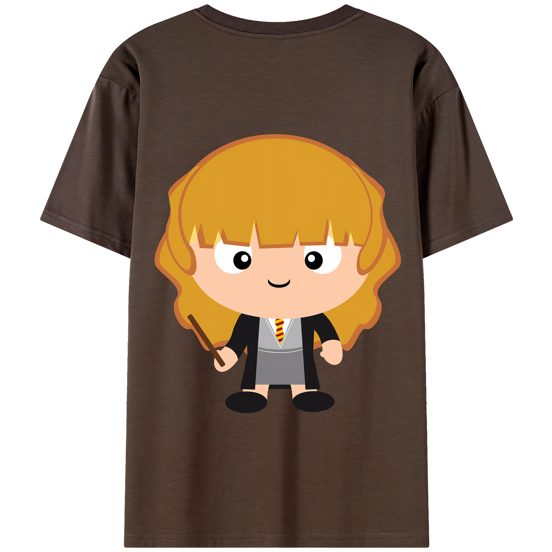 （画像用） Harry Potter ハリー・ポッターシリーズ 綿100％半袖Tシャツ（背面プリント）