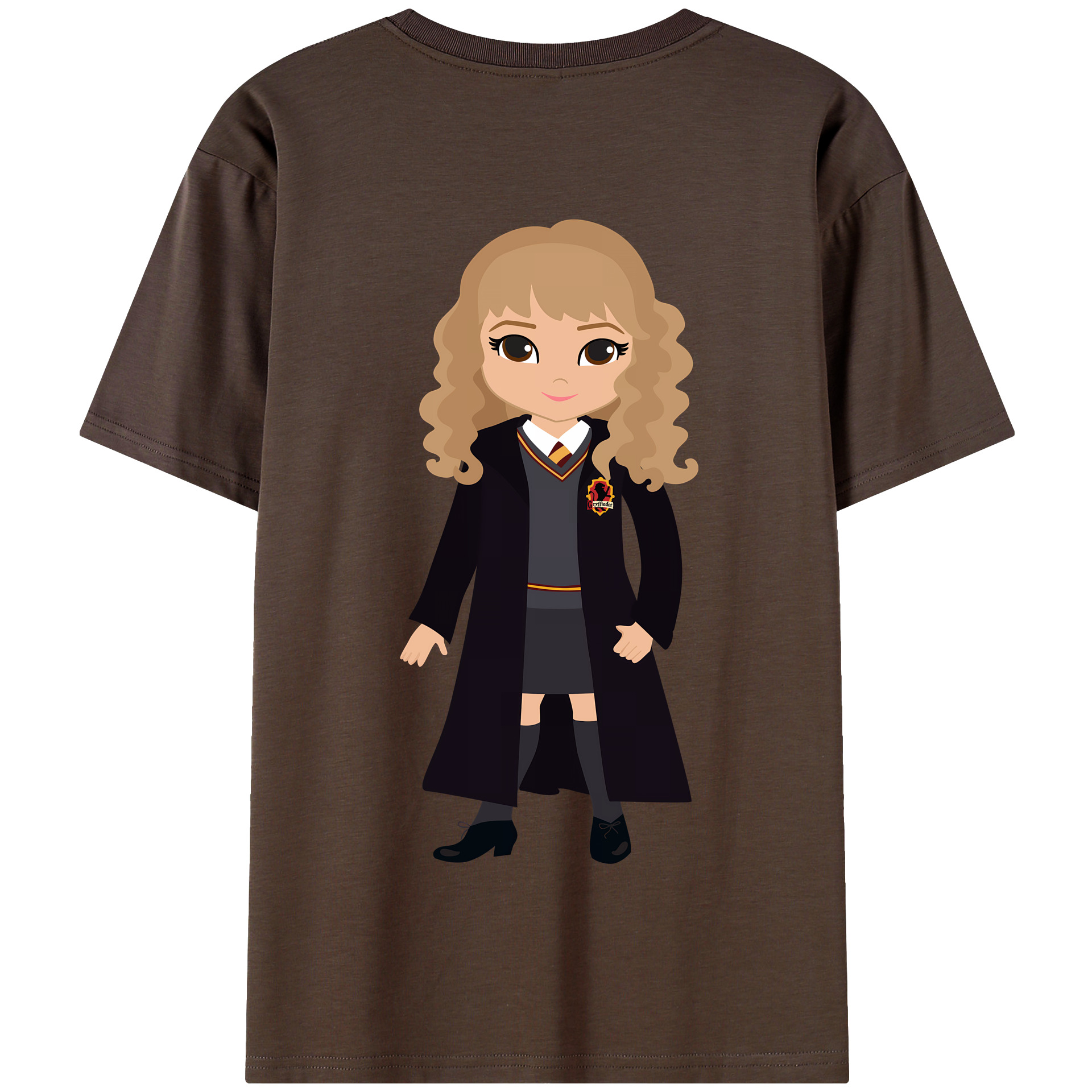 （画像用） Harry Potter ハリー・ポッターシリーズ 綿100％半袖Tシャツ（背面プリント）