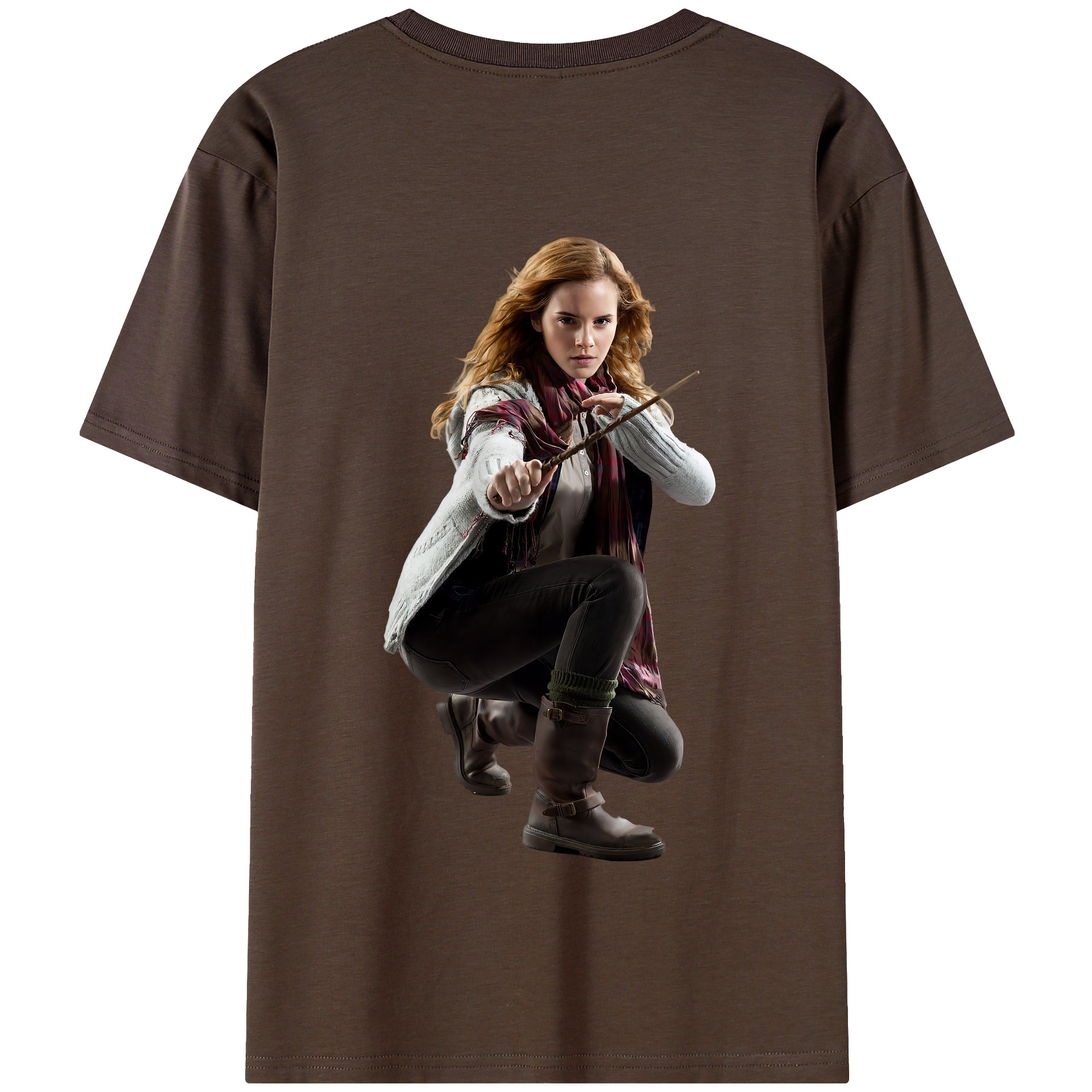（画像用） Harry Potter ハリー・ポッターシリーズ 綿100％半袖Tシャツ（背面プリント）