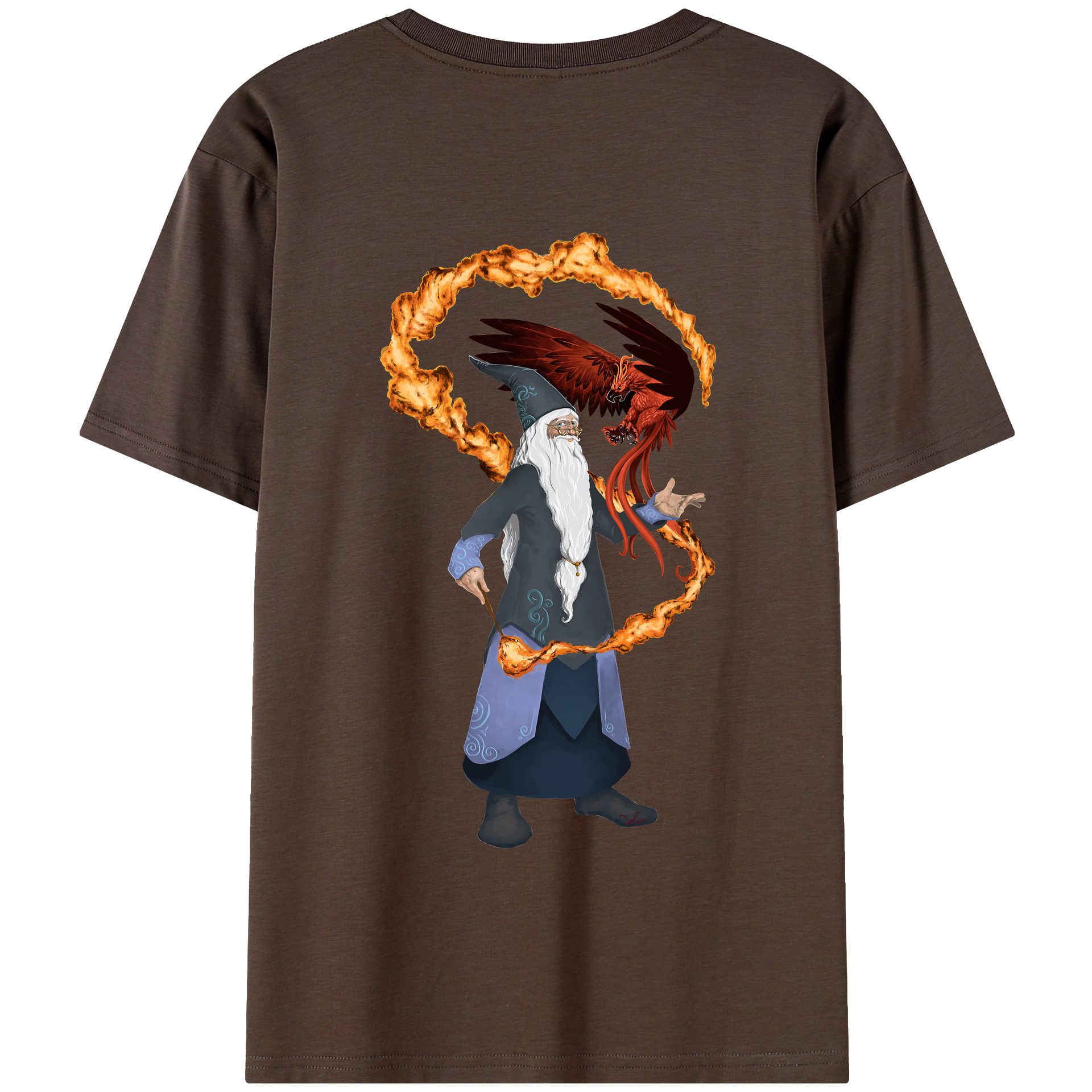 （画像用） Harry Potter ハリー・ポッターシリーズ 綿100％半袖Tシャツ（背面プリント）