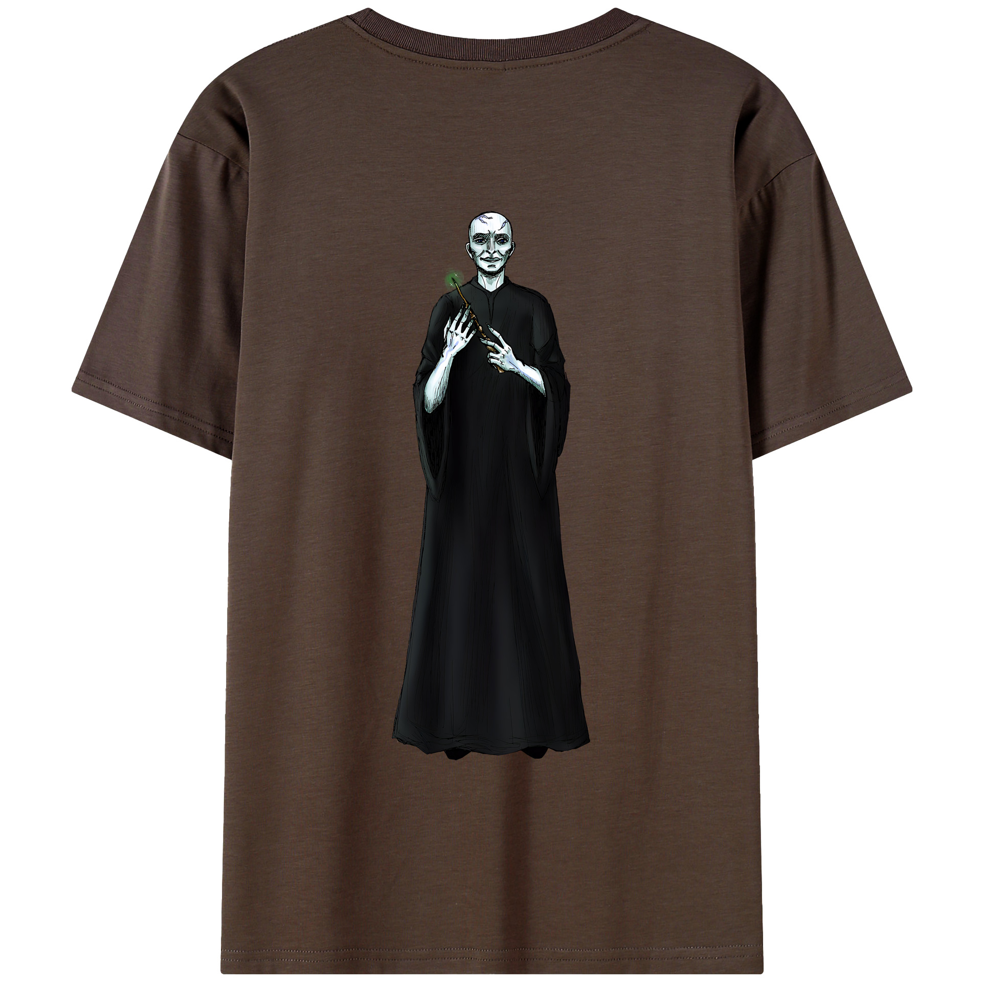 （画像用） Harry Potter ハリー・ポッターシリーズ 綿100％半袖Tシャツ（背面プリント）