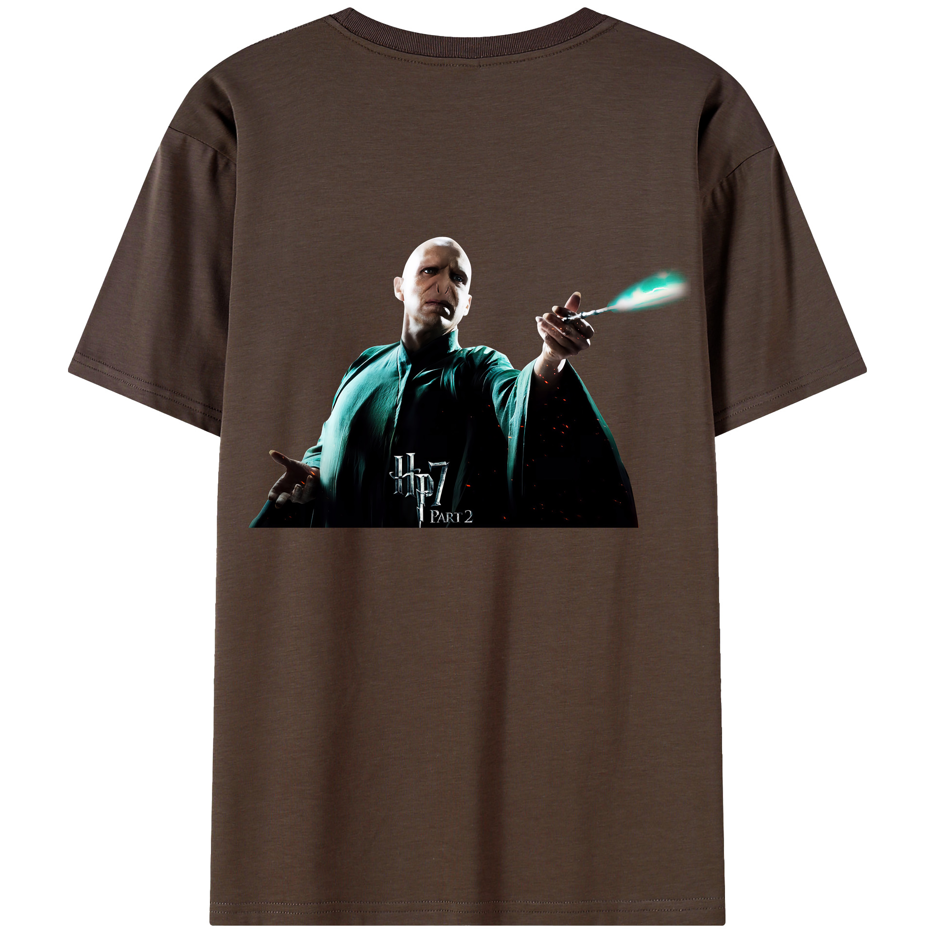 （画像用） Harry Potter ハリー・ポッターシリーズ 綿100％半袖Tシャツ（背面プリント）