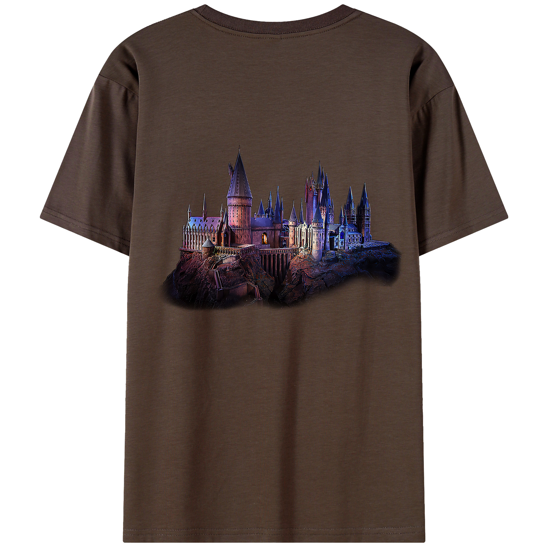 （画像用） Harry Potter ハリー・ポッターシリーズ 綿100％半袖Tシャツ（背面プリント）