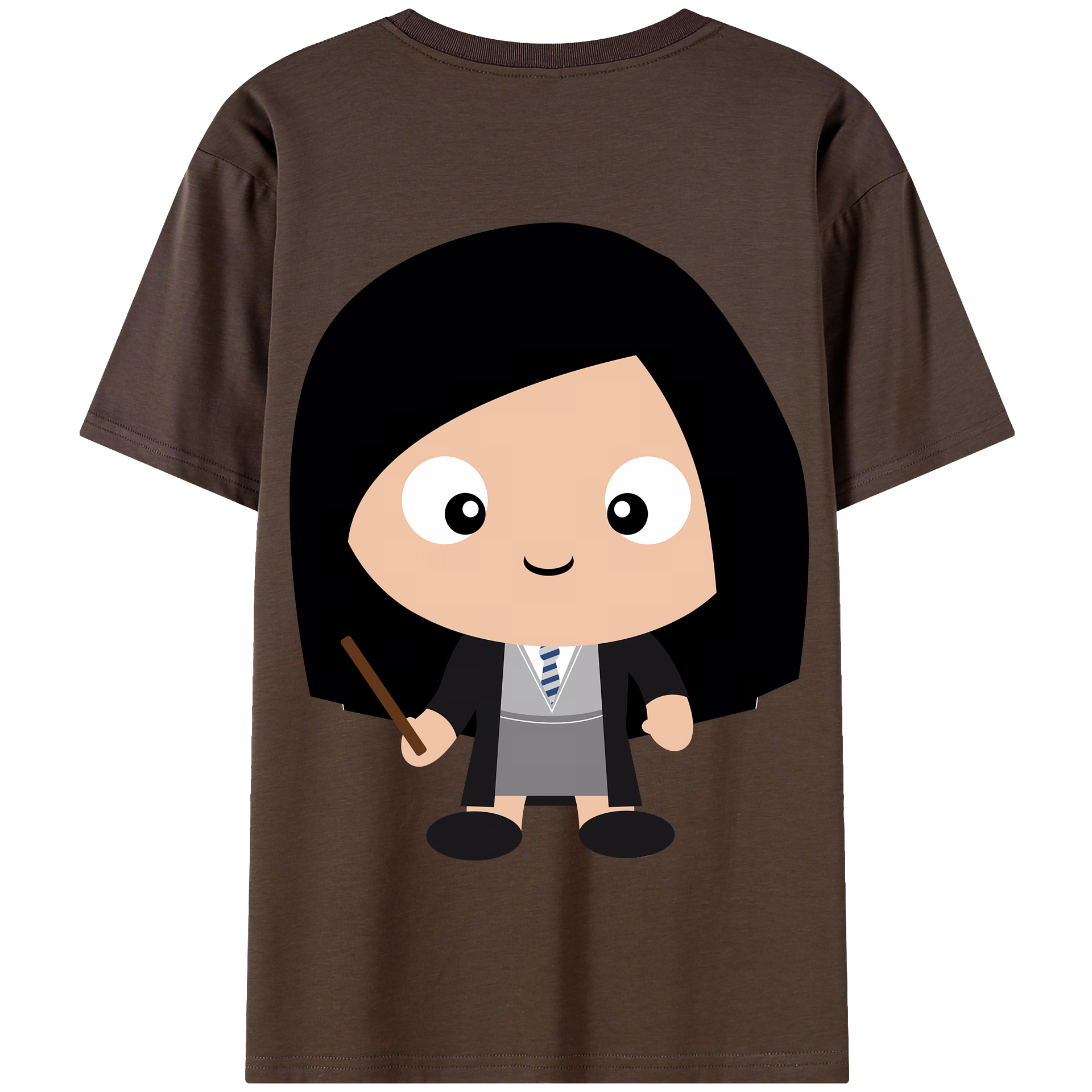 （画像用） Harry Potter ハリー・ポッターシリーズ 綿100％半袖Tシャツ（背面プリント）