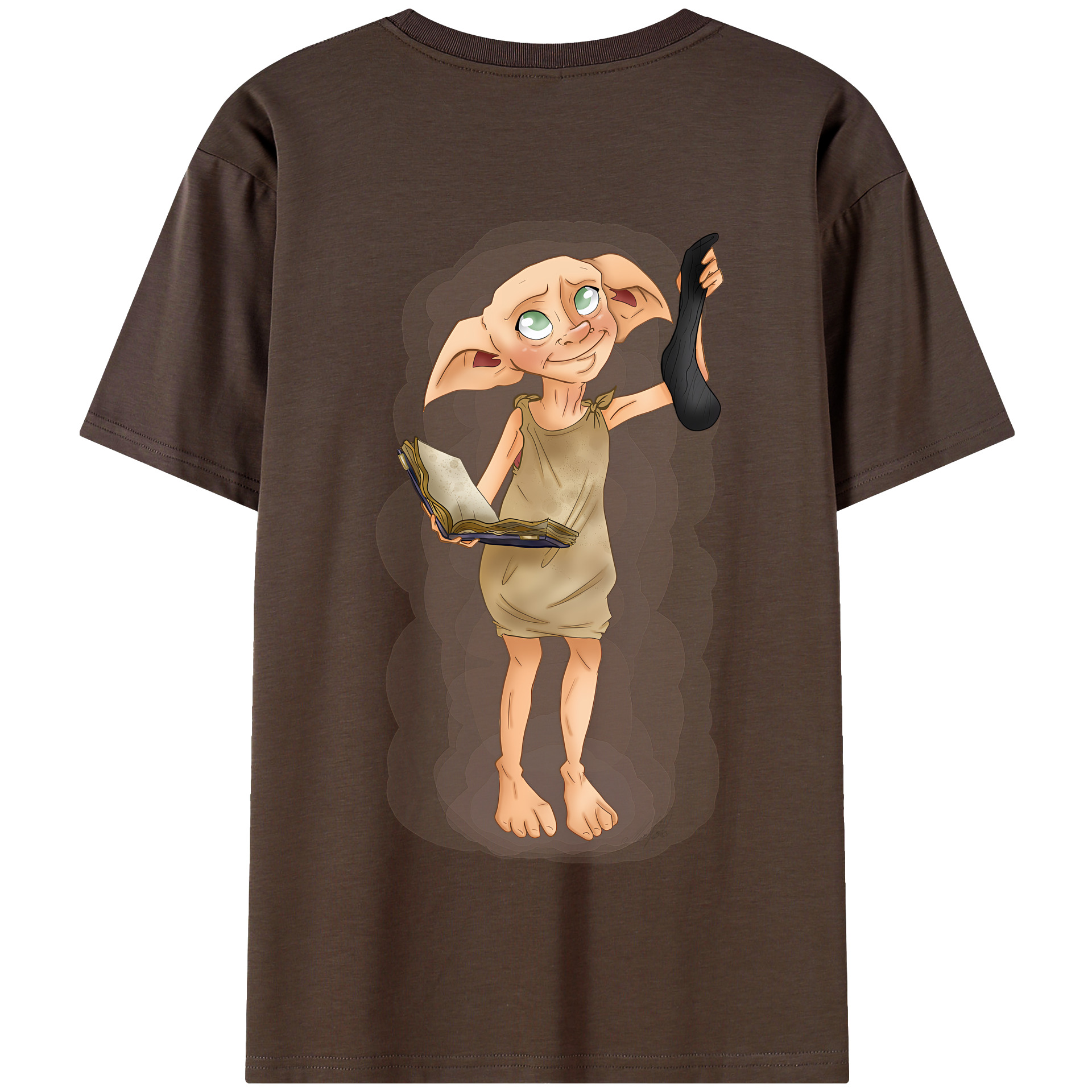（画像用） Harry Potter ハリー・ポッターシリーズ 綿100％半袖Tシャツ（背面プリント）