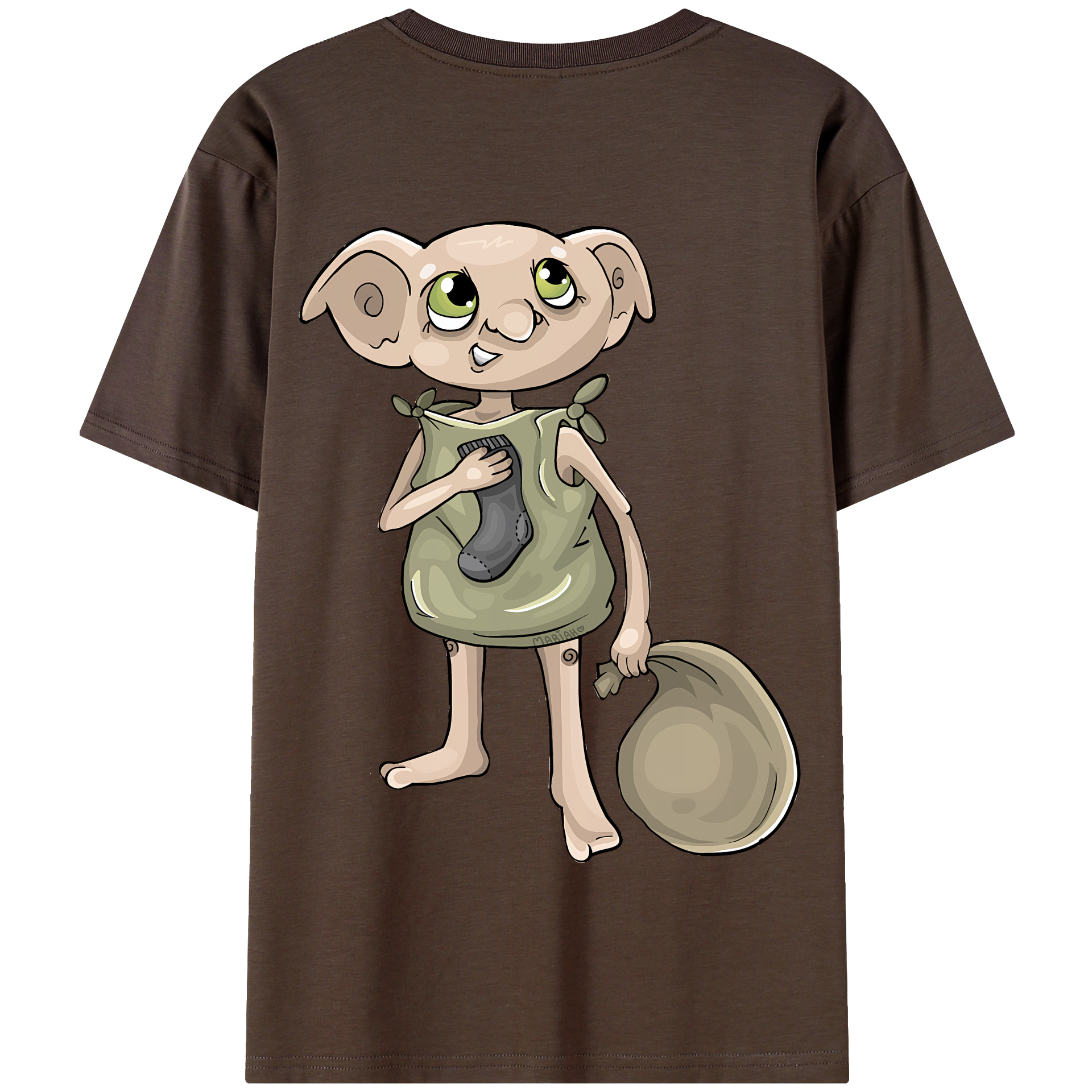 （画像用） Harry Potter ハリー・ポッターシリーズ 綿100％半袖Tシャツ（背面プリント）