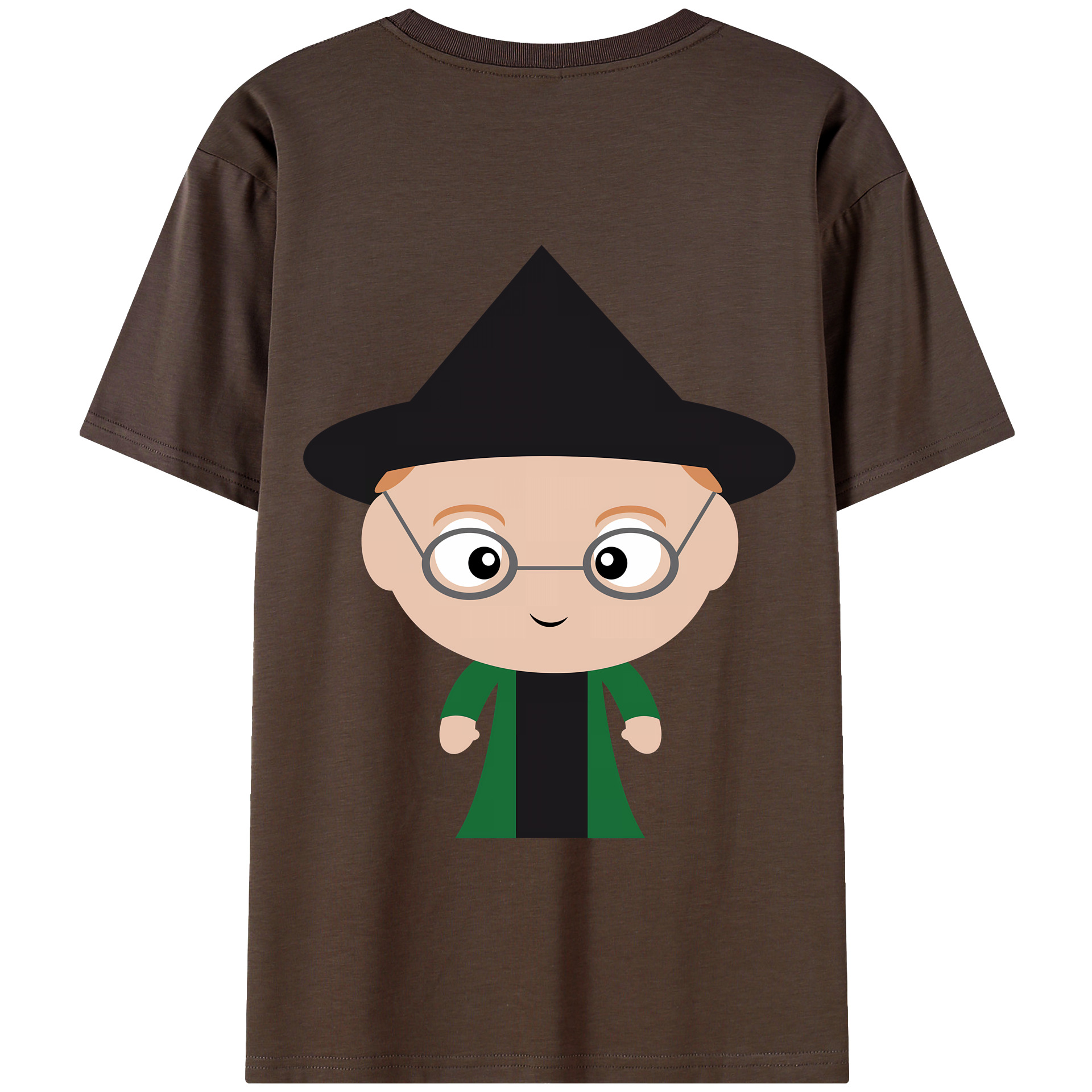 （画像用） Harry Potter ハリー・ポッターシリーズ 綿100％半袖Tシャツ（背面プリント）