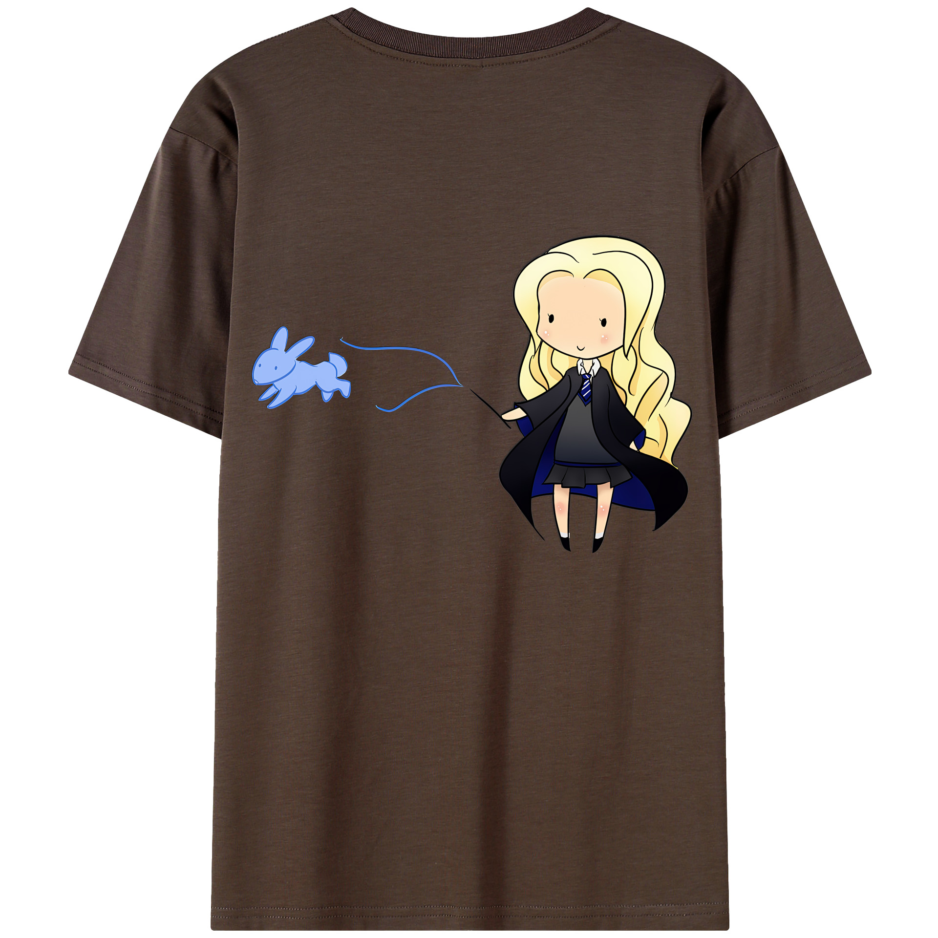 （画像用） Harry Potter ハリー・ポッターシリーズ 綿100％半袖Tシャツ（背面プリント）