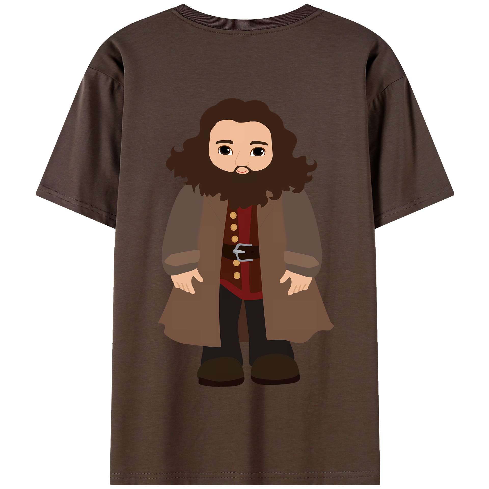 （画像用） Harry Potter ハリー・ポッターシリーズ 綿100％半袖Tシャツ（背面プリント）